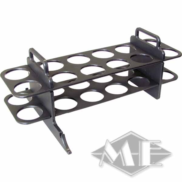 Guru Gun Stand, 12 pot stand Reagenzglashalter, Metallregal, Küchenzubehör, Mehrfachlochregal, Organisationsrack