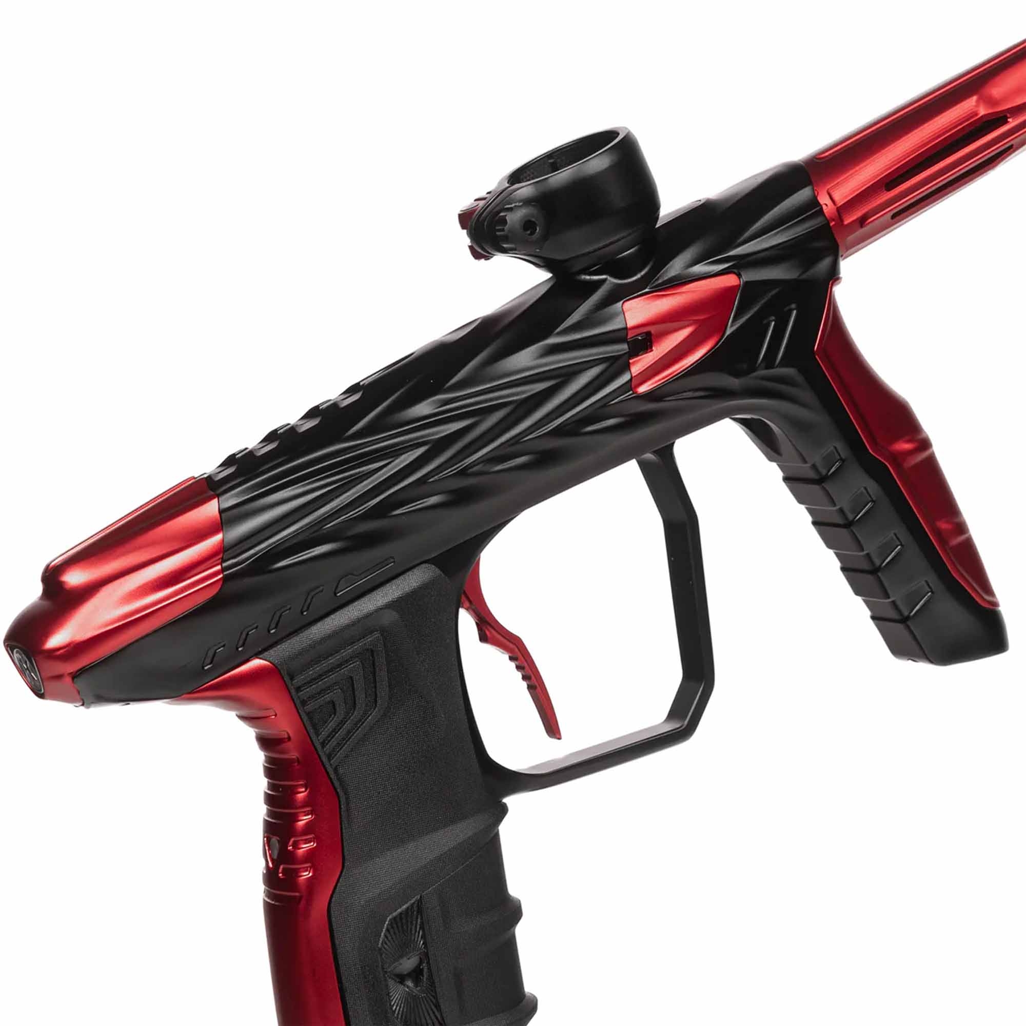 HK Army DLX Luxe® IDOL "SHREDDER" marker, red/black Föhn, Elektrisches Gerät, Paintball, Person, Schusswaffe