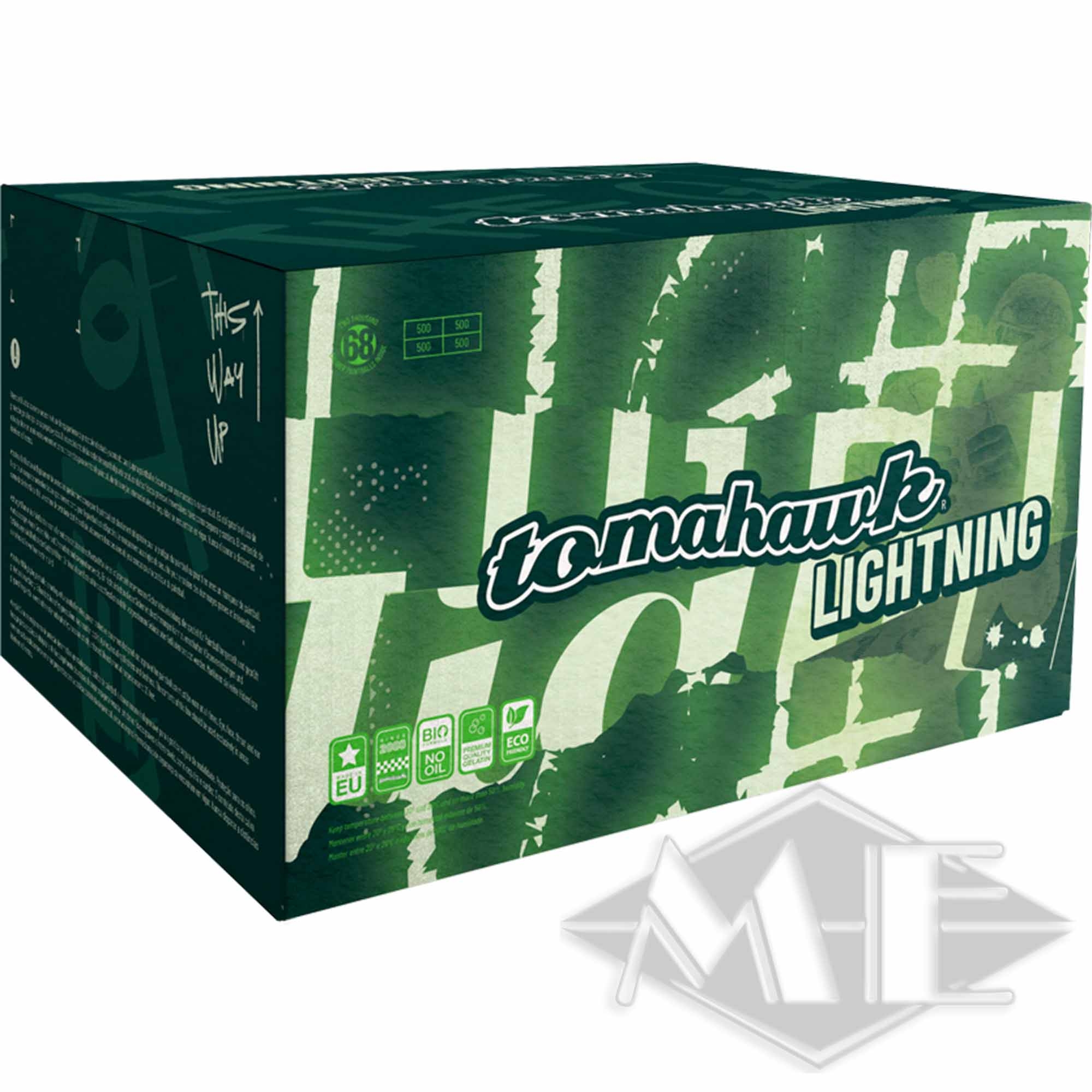 a6f2b8cce0818a62b6712f40be6aa9db151369df Tomahawk "Lightning" paintballs, 2000 box
