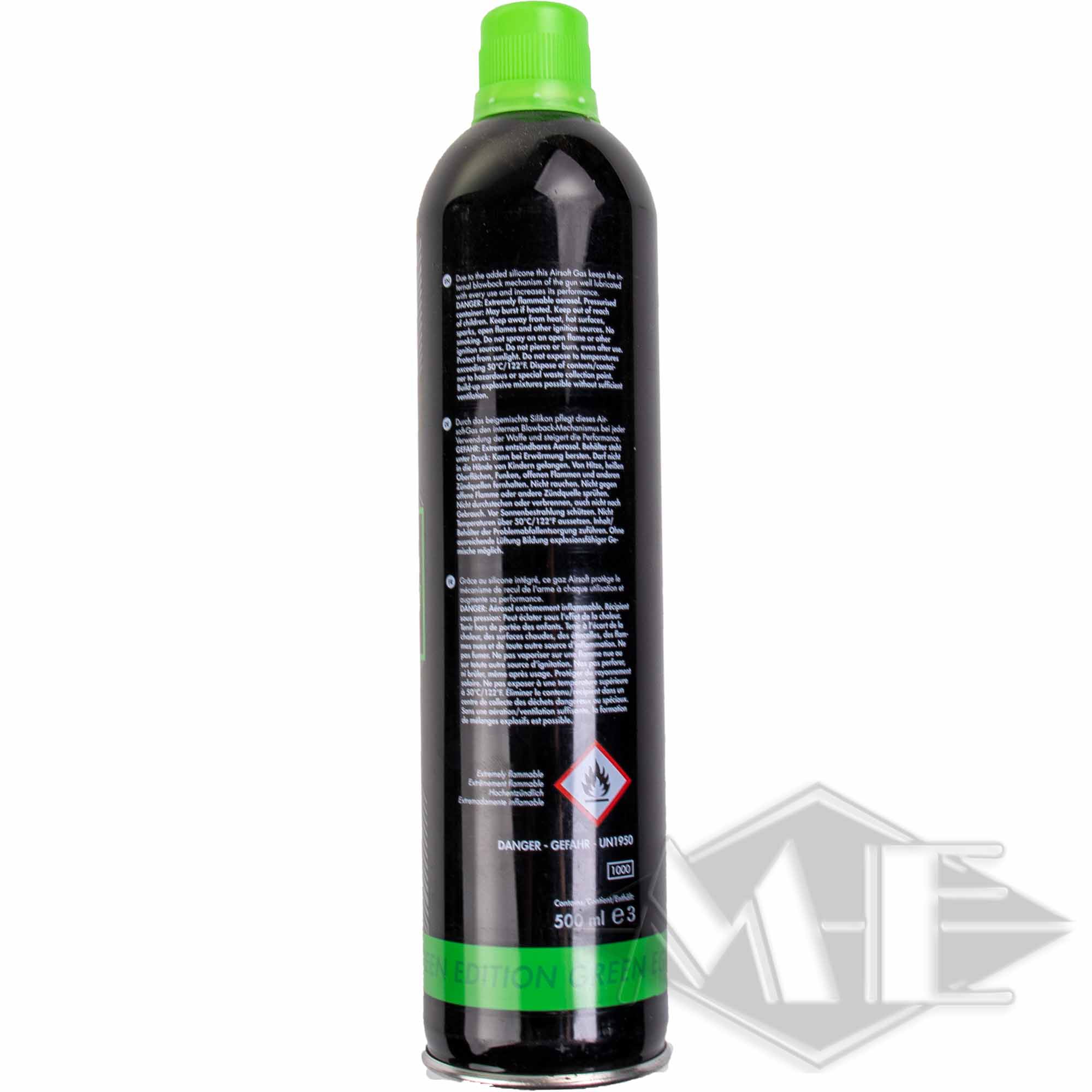 NIMROD Standard Performance Airsoft Green Gas 500ml NIMROD Standard Performance Airsoft Green Gas 500ml