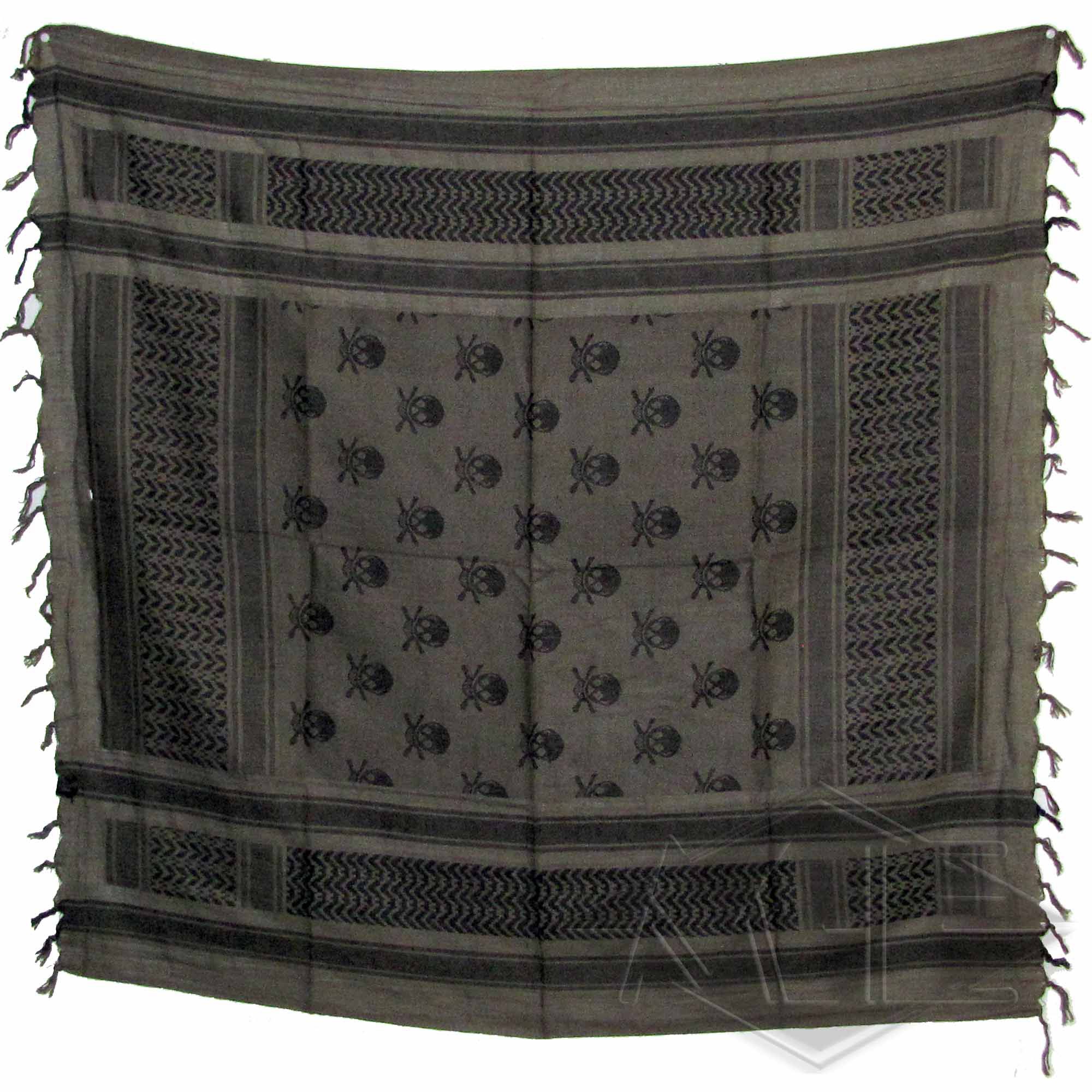 Headscarf / Kufiya / Shemag, olive