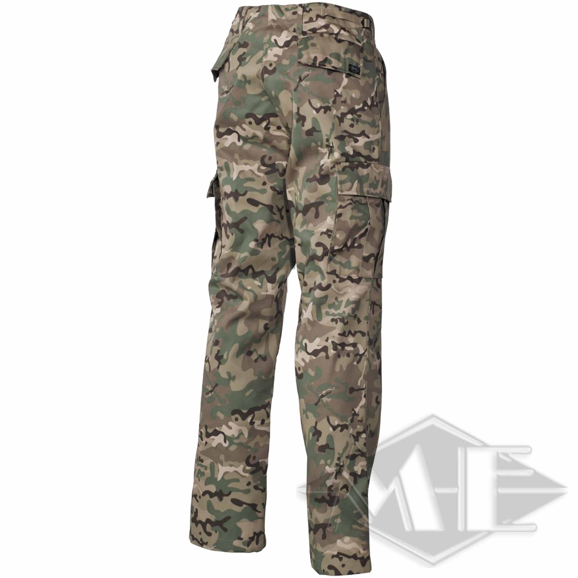 US combat pants, BDU, operation-camo Hose, Camouflage, Militär, Cargo-Hose, Open Taschen