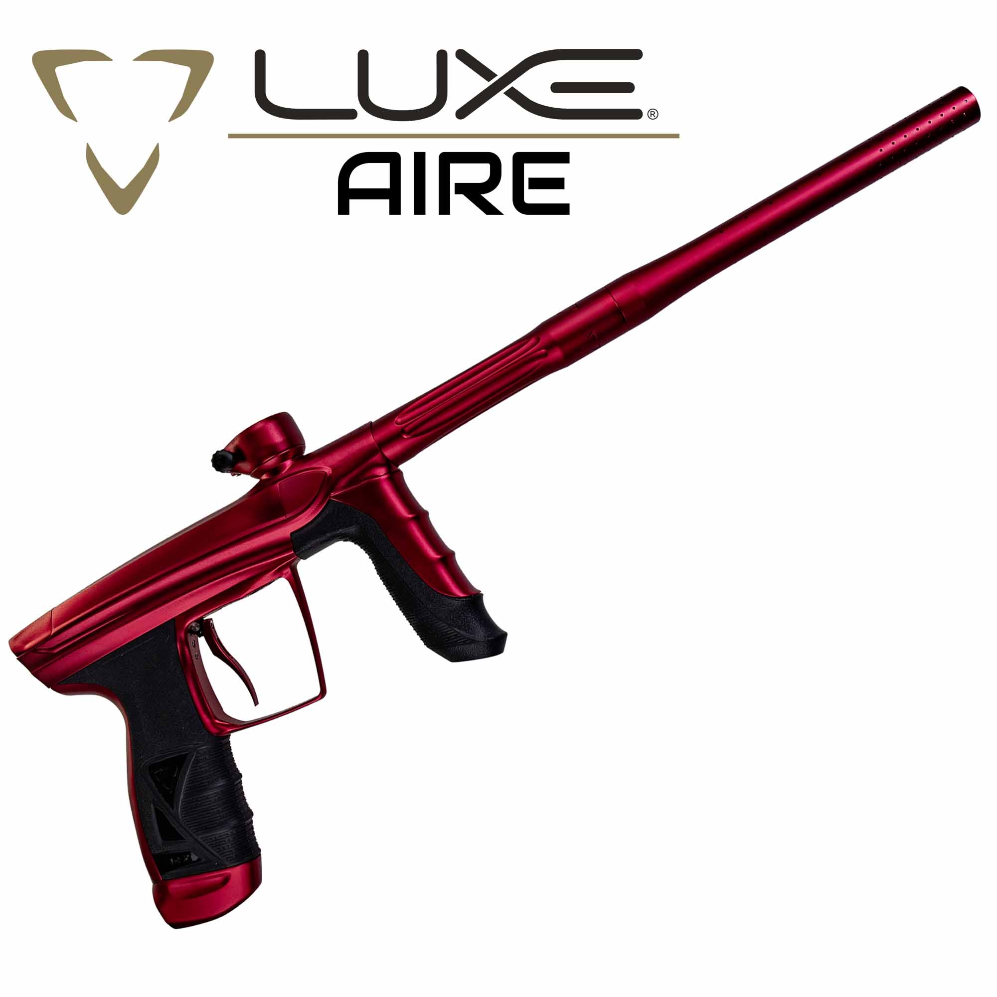paintball-pistole, rot, langen-barrel, schusswaffe, percussion