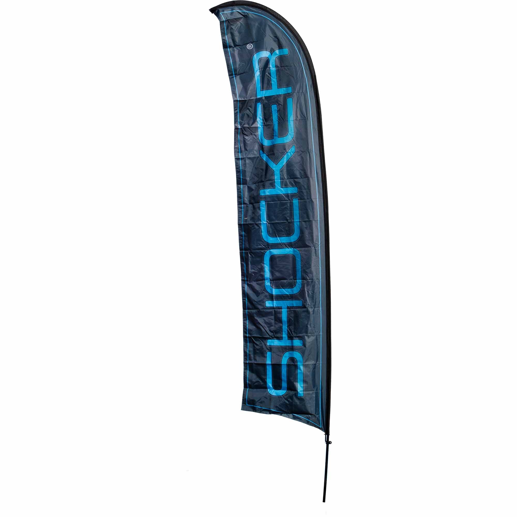 Beachflag flag "Shocker", 4 meters (only cloth flag) Beachflag flag "Shocker", 4 meters (only cloth flag)