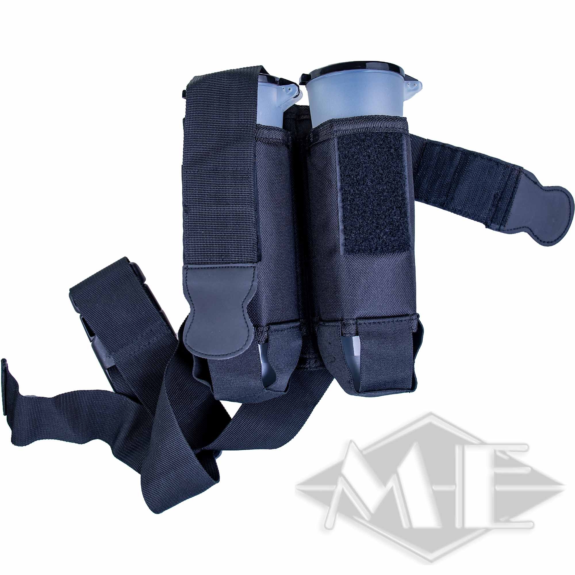 dcad4fb3c920ad2acac9deca4075d9d14105329b Pot bag 2x100 or 2x140 with belt, black