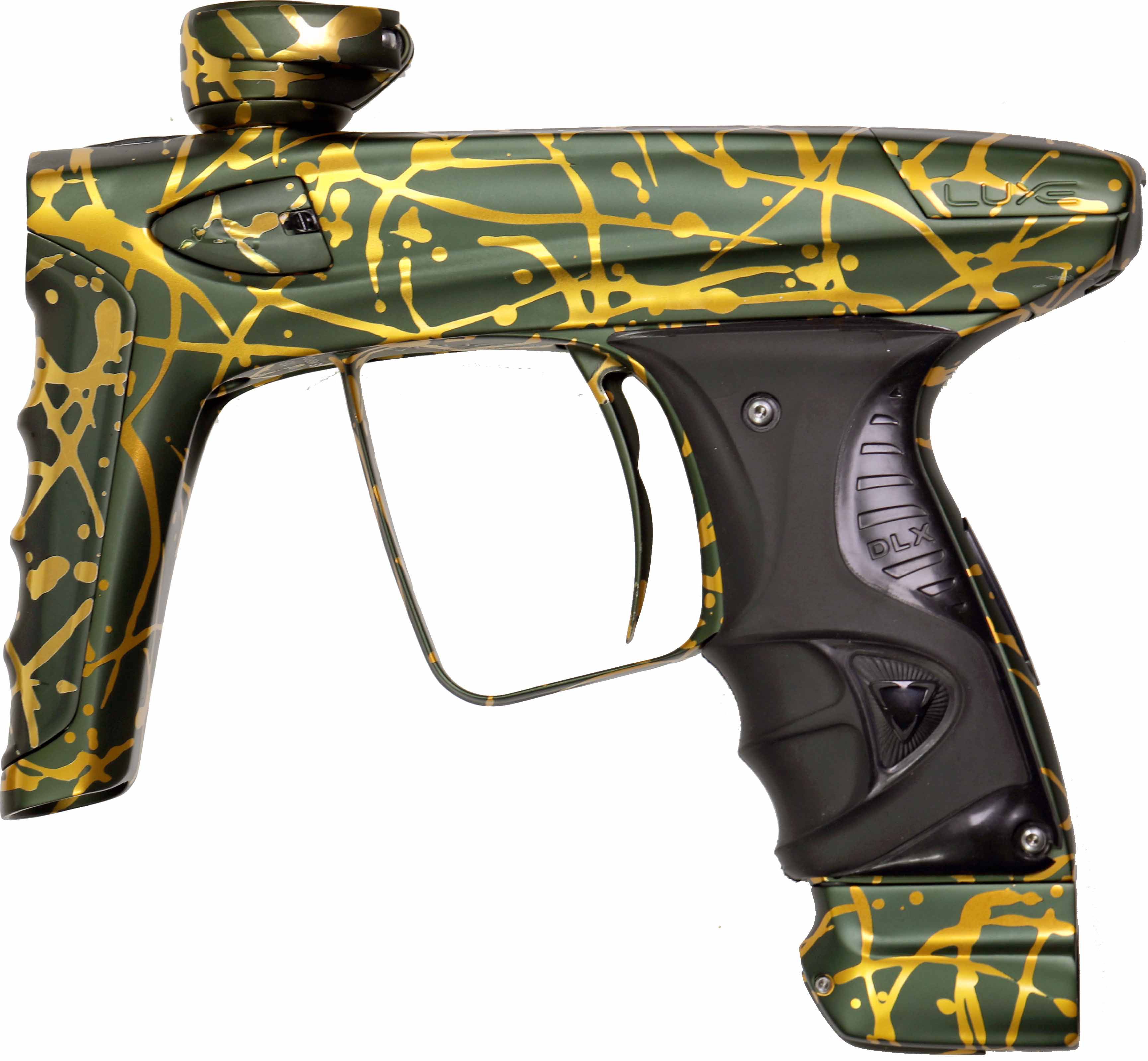 DLX Luxe® ICE marker, (1 of 15) dust olive - 3D splash polished gold B-merchandise DLX Luxe® ICE marker, (1 of 15) dust olive - 3D splash polished gold B-merchandise