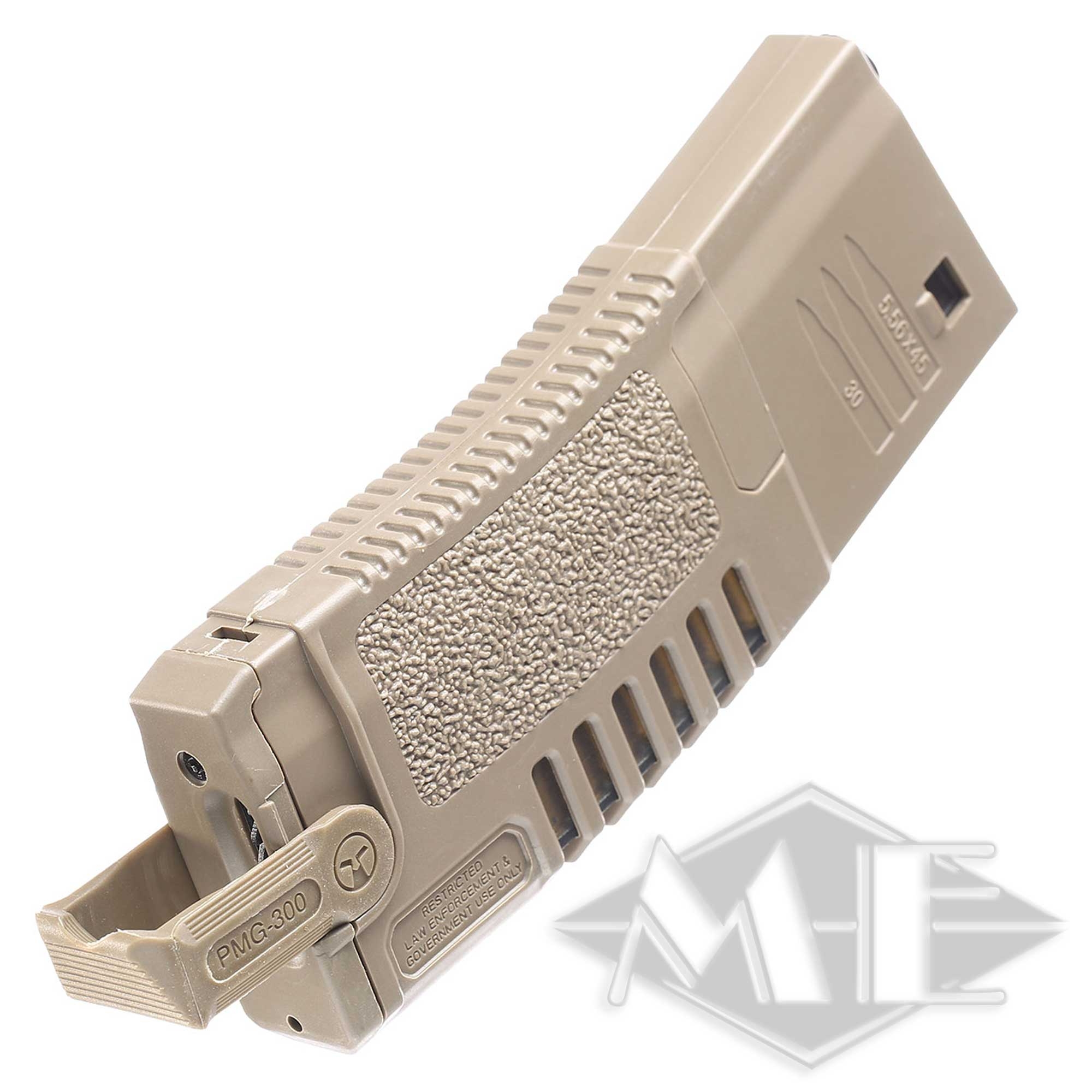 Amoeba Airsoft Magazin for M4 Model HiCap 300rds dark earth Adapter, Elektronik, Elektrisches Gerät, Mikrophon