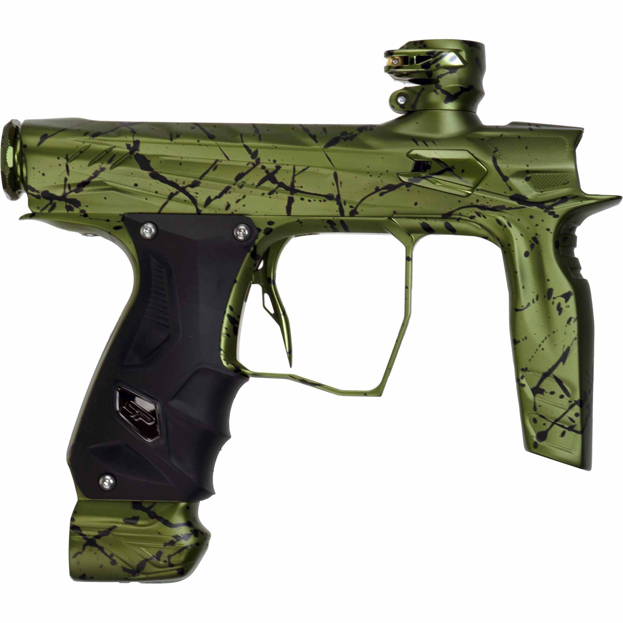 HK Army Shocker® AMP marker, Combat Splash (olive / black) HK Army Shocker® AMP marker, Combat Splash (olive / black)