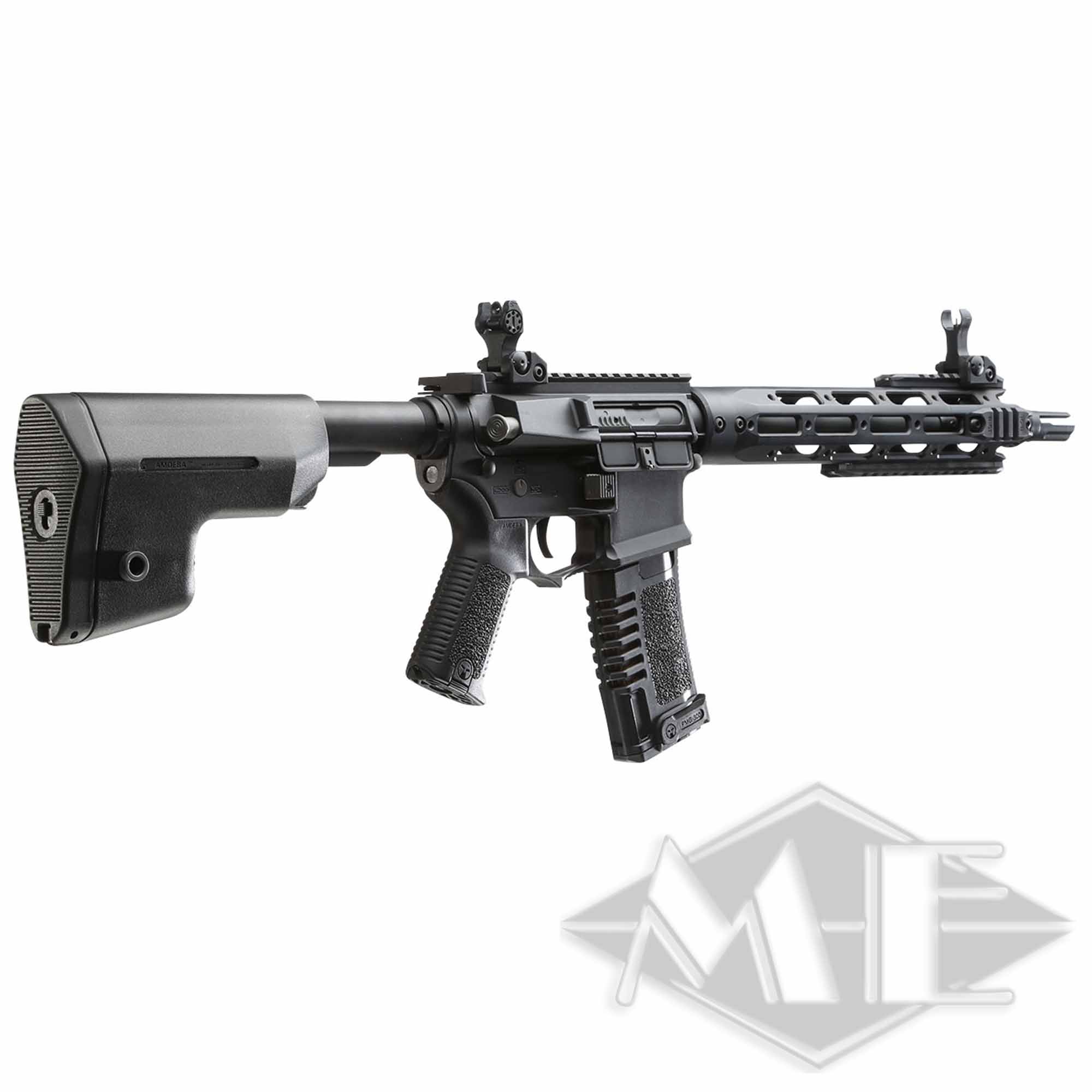 Amoeba M4 AM-009 Airsoft EFCS AEG 0,5 Joul Black