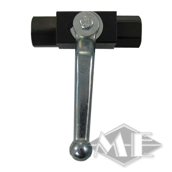 2-way ball valve, I thread - I thread