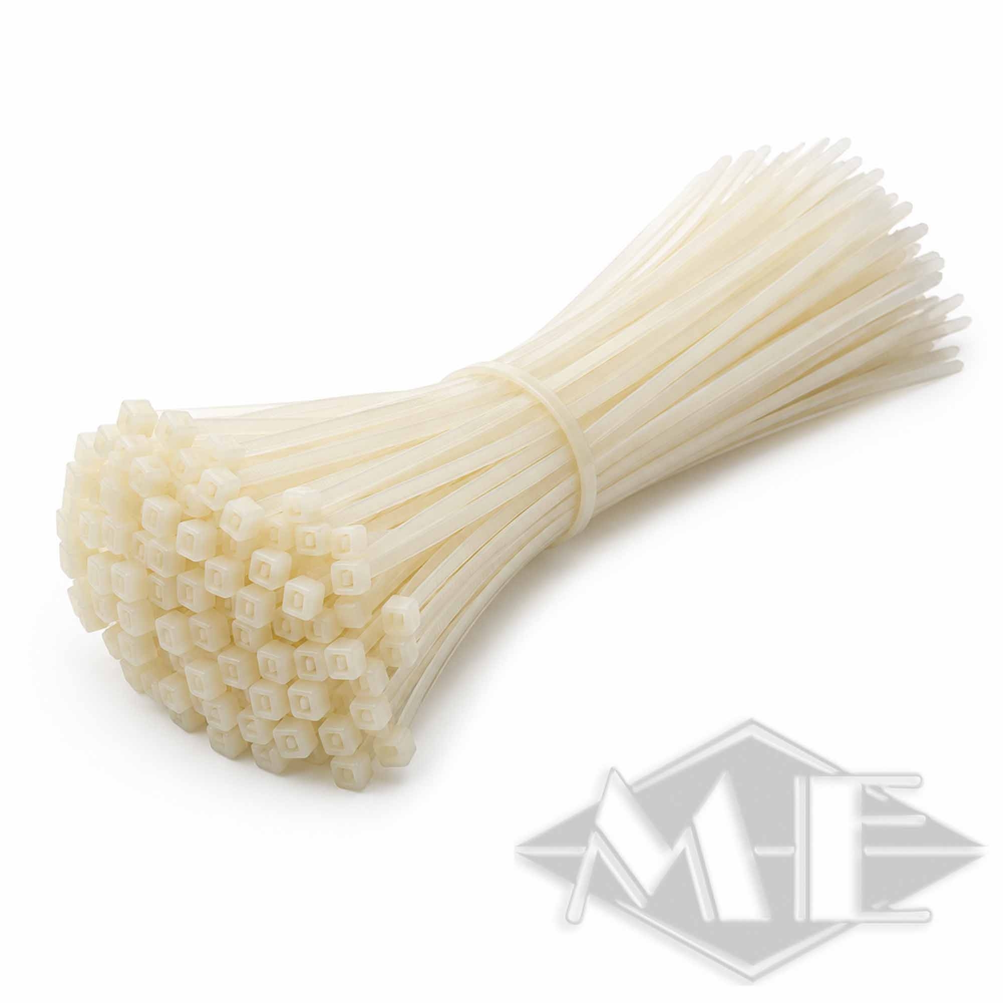 Cable ties 300 x 4.8 mm, 100 pieces Zahnstocher, Holzspieße, Einweg, Beige, Stäbchen