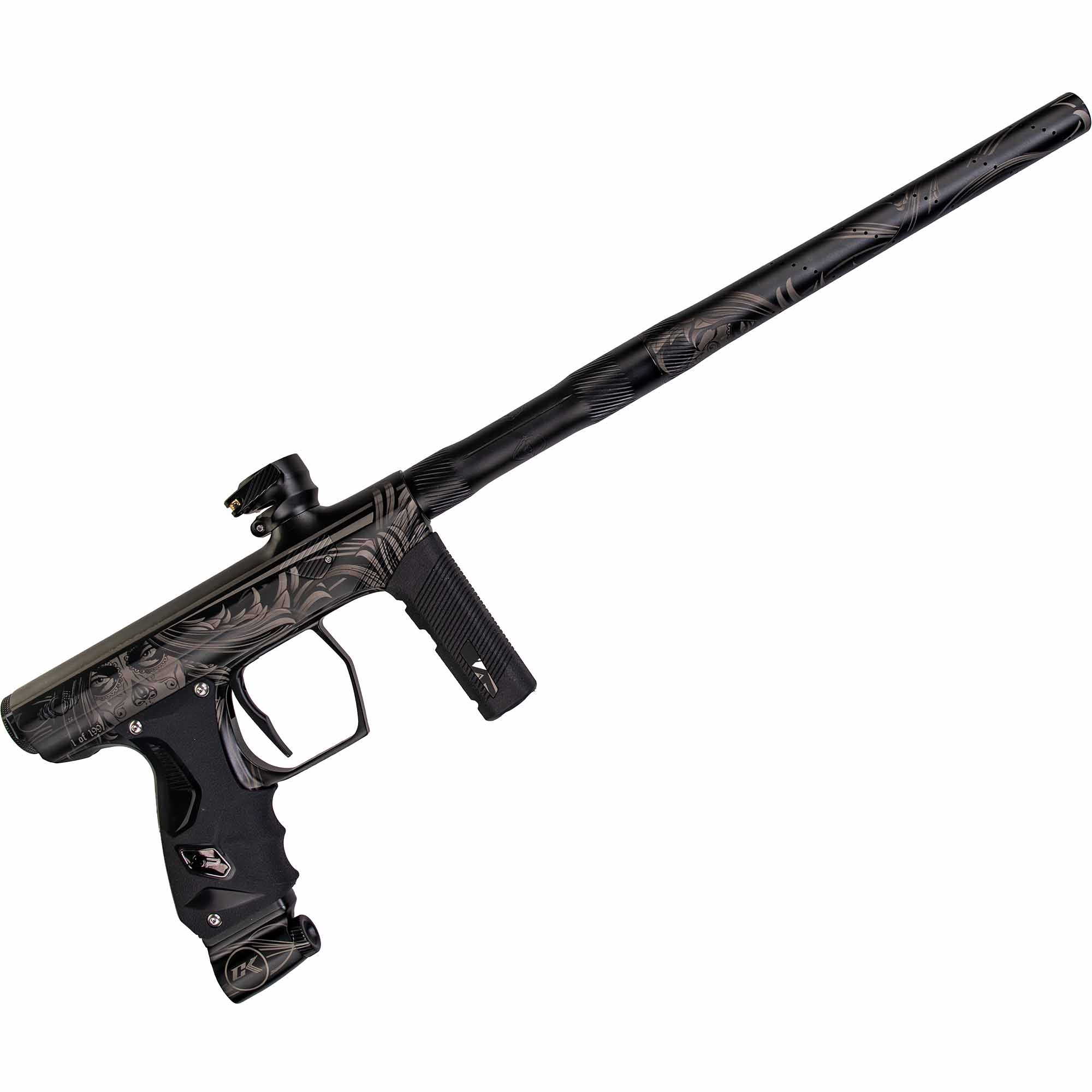 SP Shocker® ERA marker "CK Muerte 1 of 199" Advanced Lasering + Barrel SP Shocker® ERA marker "CK Muerte 1 of 199" Advanced Lasering + Barrel