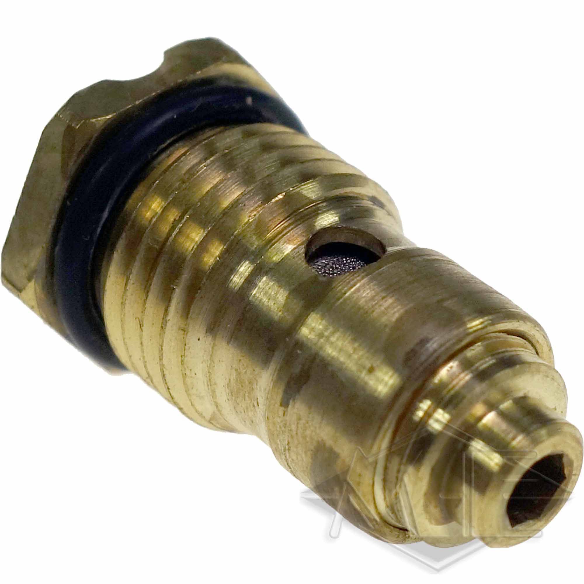 Field pressure reducer/filling station valve