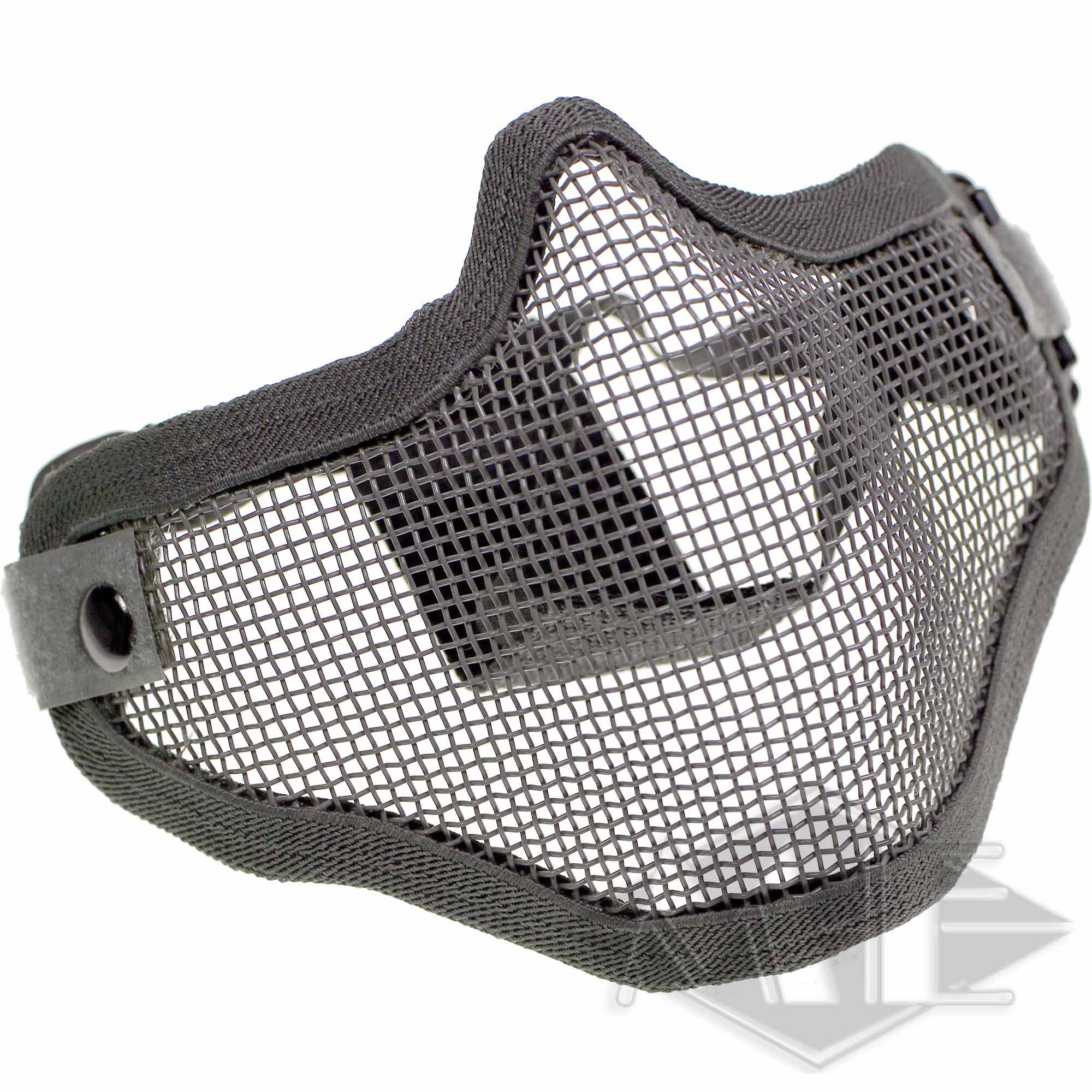 Mesh mask for airsoft