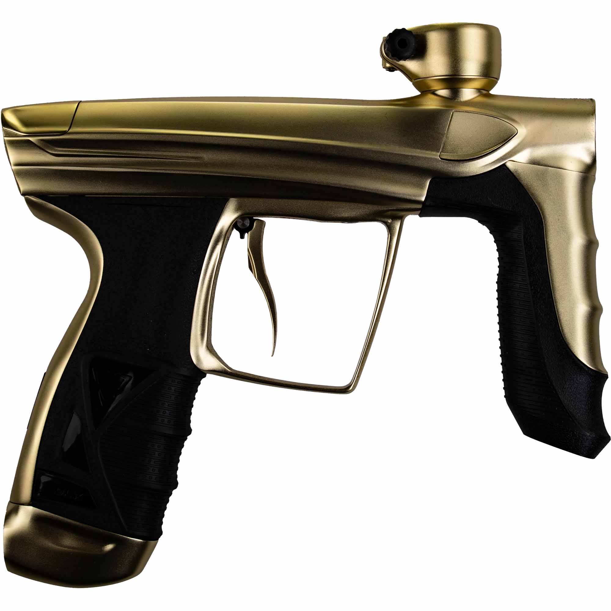 DLX Luxe® AIRE marker, dust gold Paintballgun, Goldfarben, Luftgewehr, Auslöser, Griff