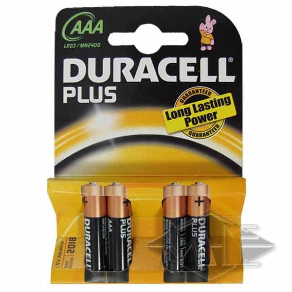 1.5V Micro AAA Duracell Plus battery (4-pack) 1.5V Micro AAA Duracell Plus battery (4-pack)
