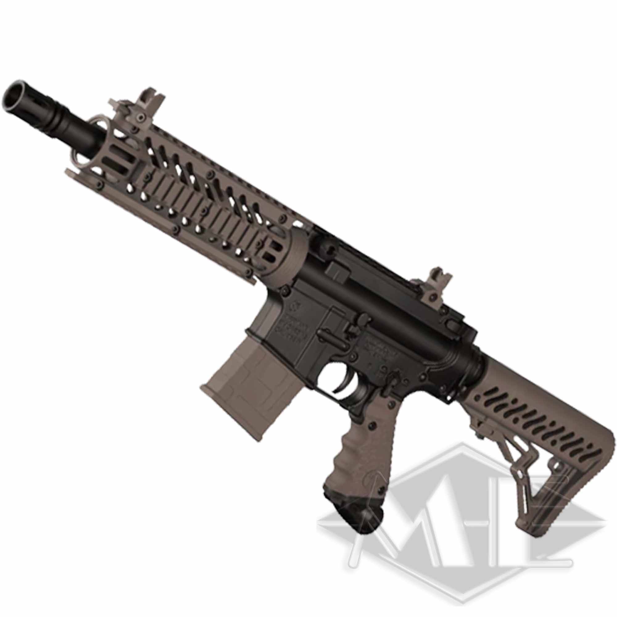 Tippmann marker "TMC", black / tan Tippmann marker "TMC", black / tan