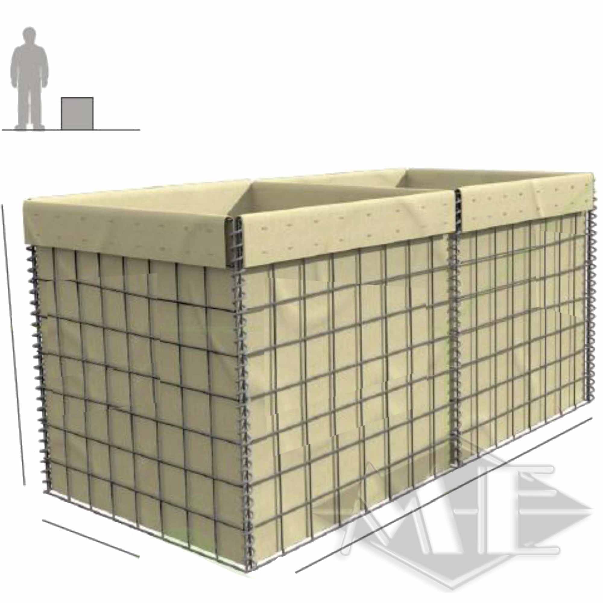 Defensive Barrier "flat" Defensive Barrier "flat"
