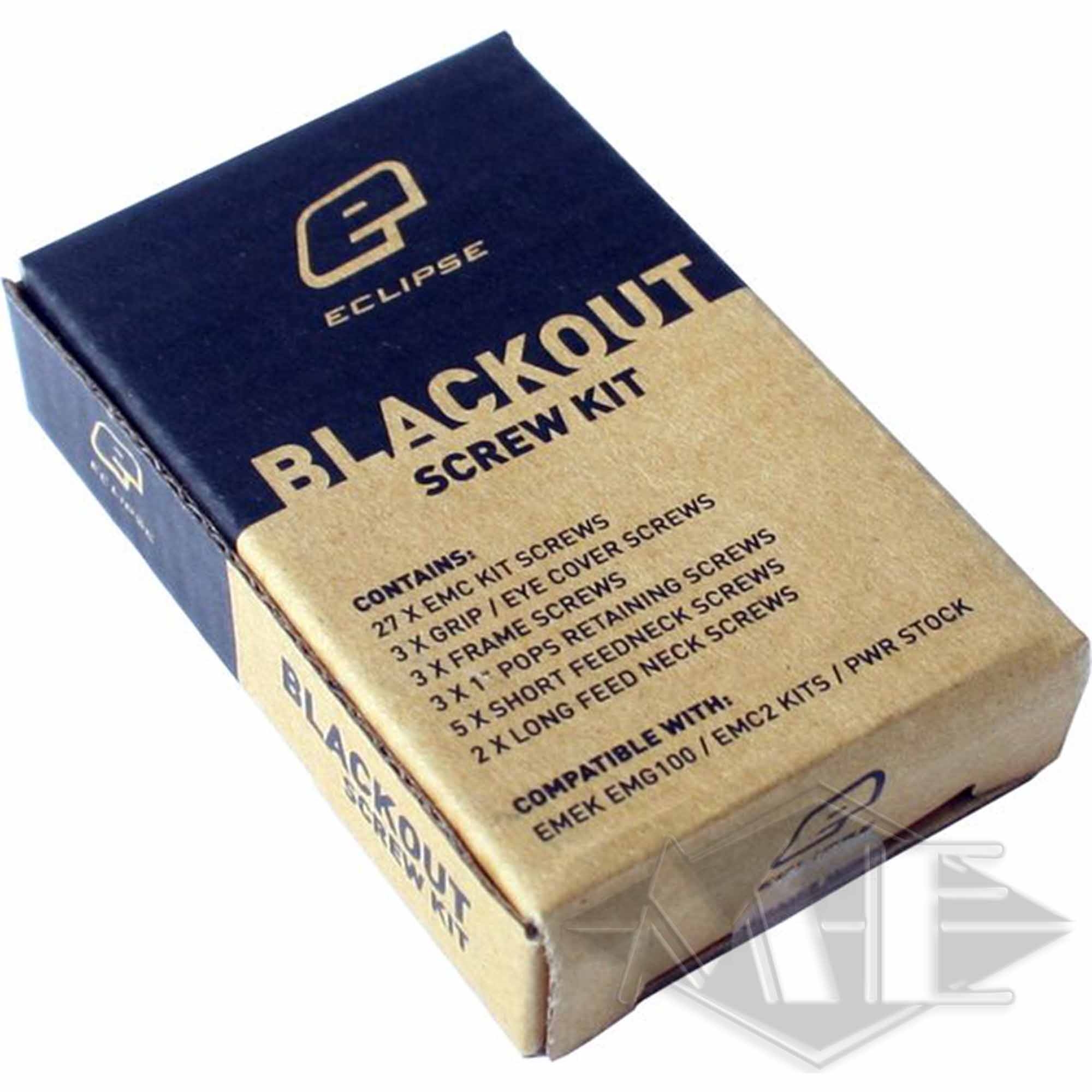 Planet Eclipse Blackout screw kit for EMEK, EMF100, ETHA2, EMC Kit und PWR Stock Planet Eclipse Blackout screw kit for EMEK, EMF100, ETHA2, EMC Kit und PWR Stock