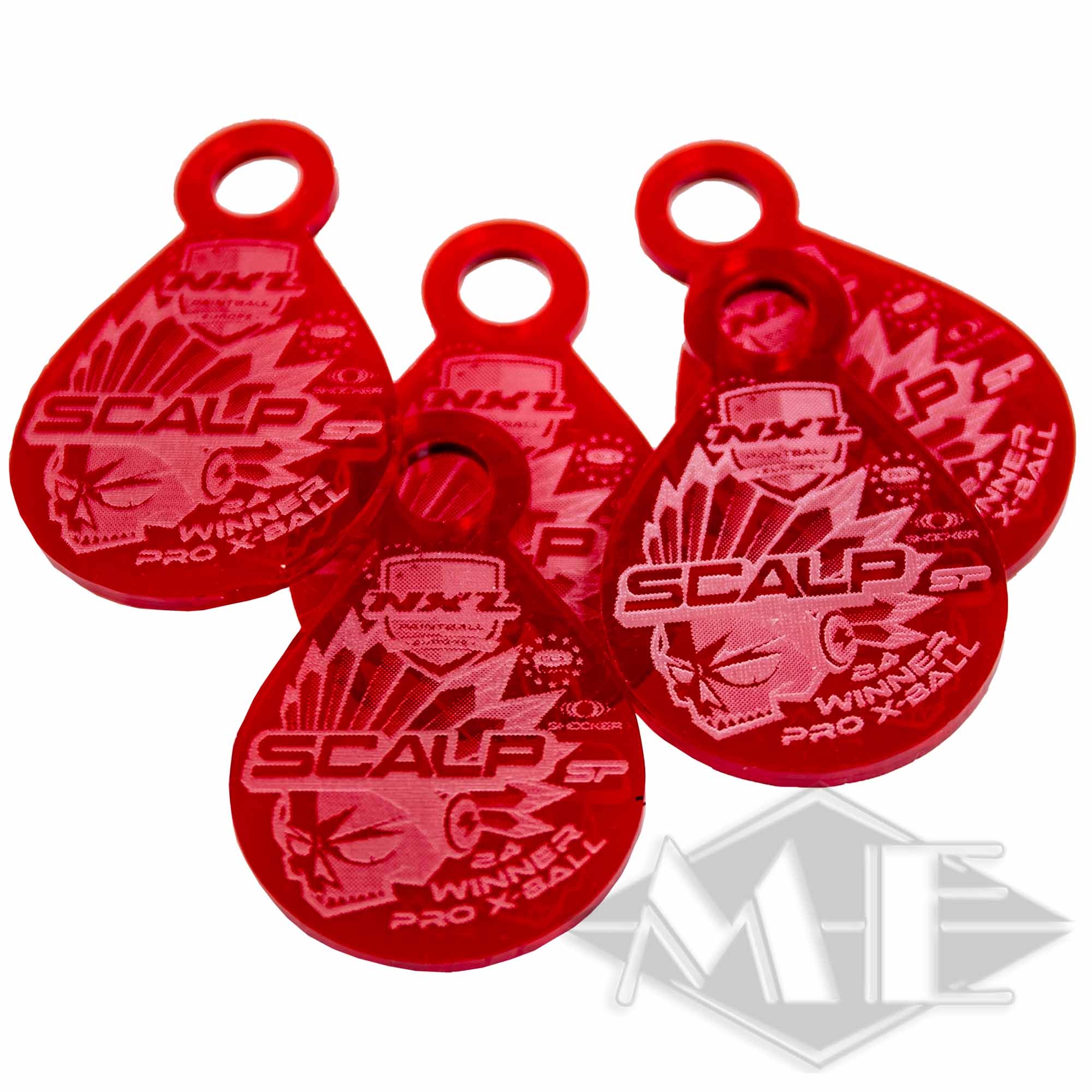 4017c00744d7da7e6919577876fd8762b47c5849 TEAM SCALP "2024 Winner PRO X-BALL" key chain 5,5 x 3,5cm