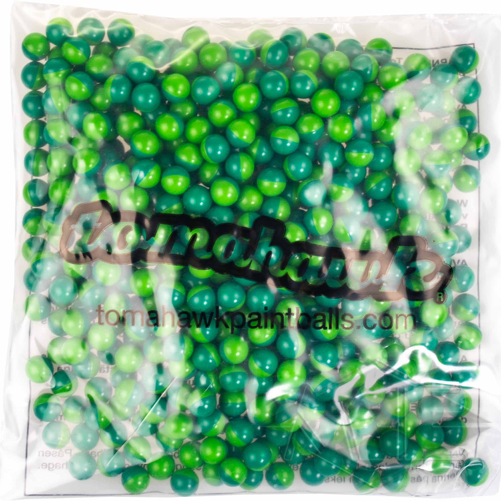 Tomahawk cal.50 "Fifty Classic" paintballs, 500 bag Tomahawk cal.50 "Fifty Classic" paintballs, 500 bag