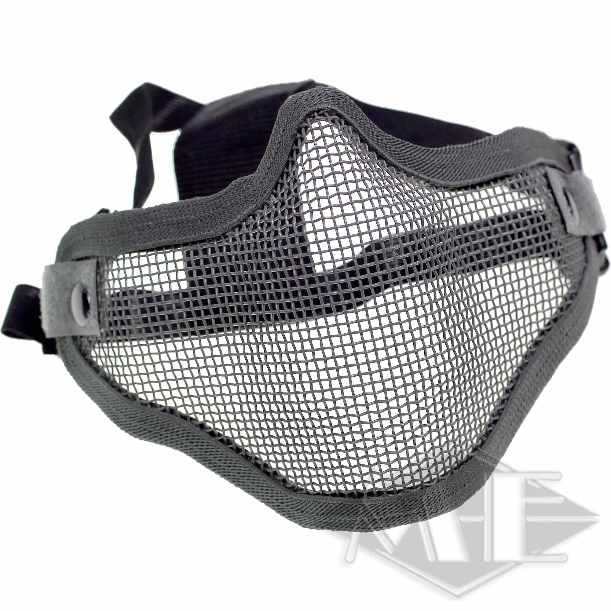 Mesh mask for airsoft