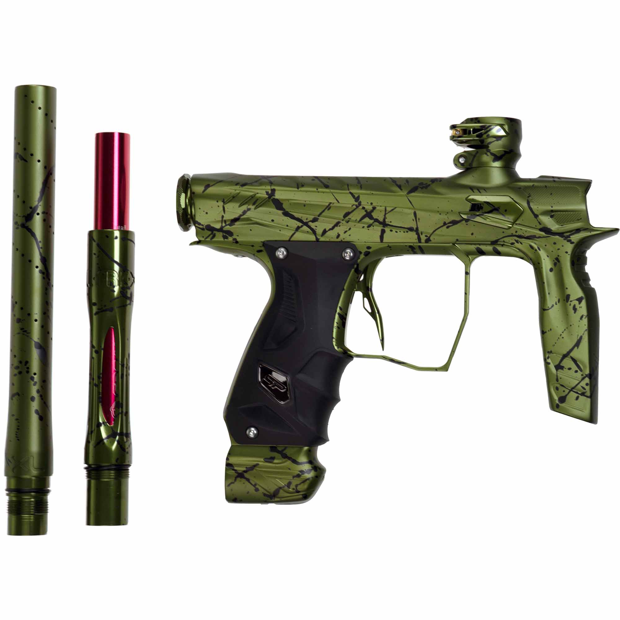 HK Army Shocker® AMP marker, Combat Splash (olive / black)