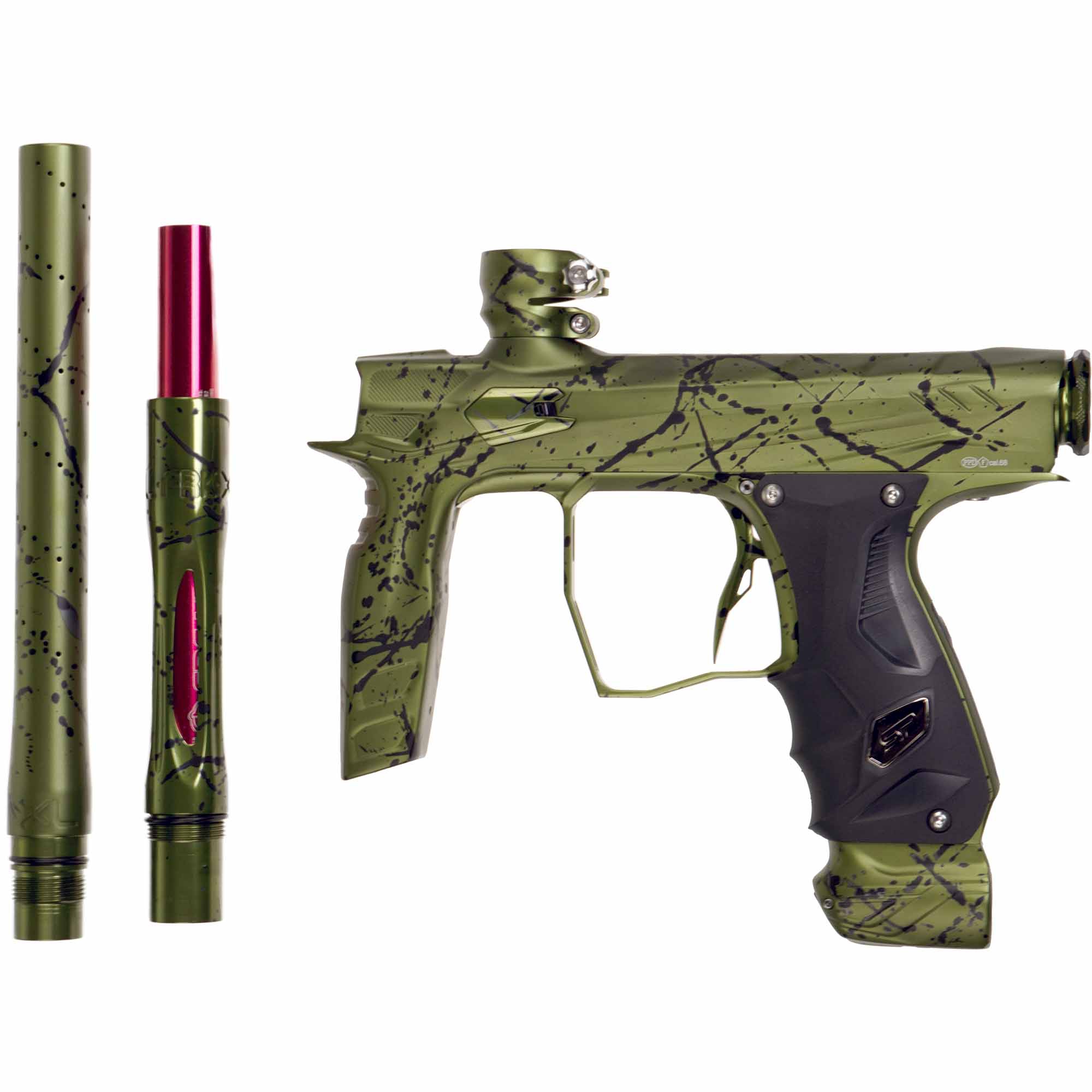 HK Army Shocker® AMP marker, Combat Splash (olive / black) HK Army Shocker® AMP marker, Combat Splash (olive / black)