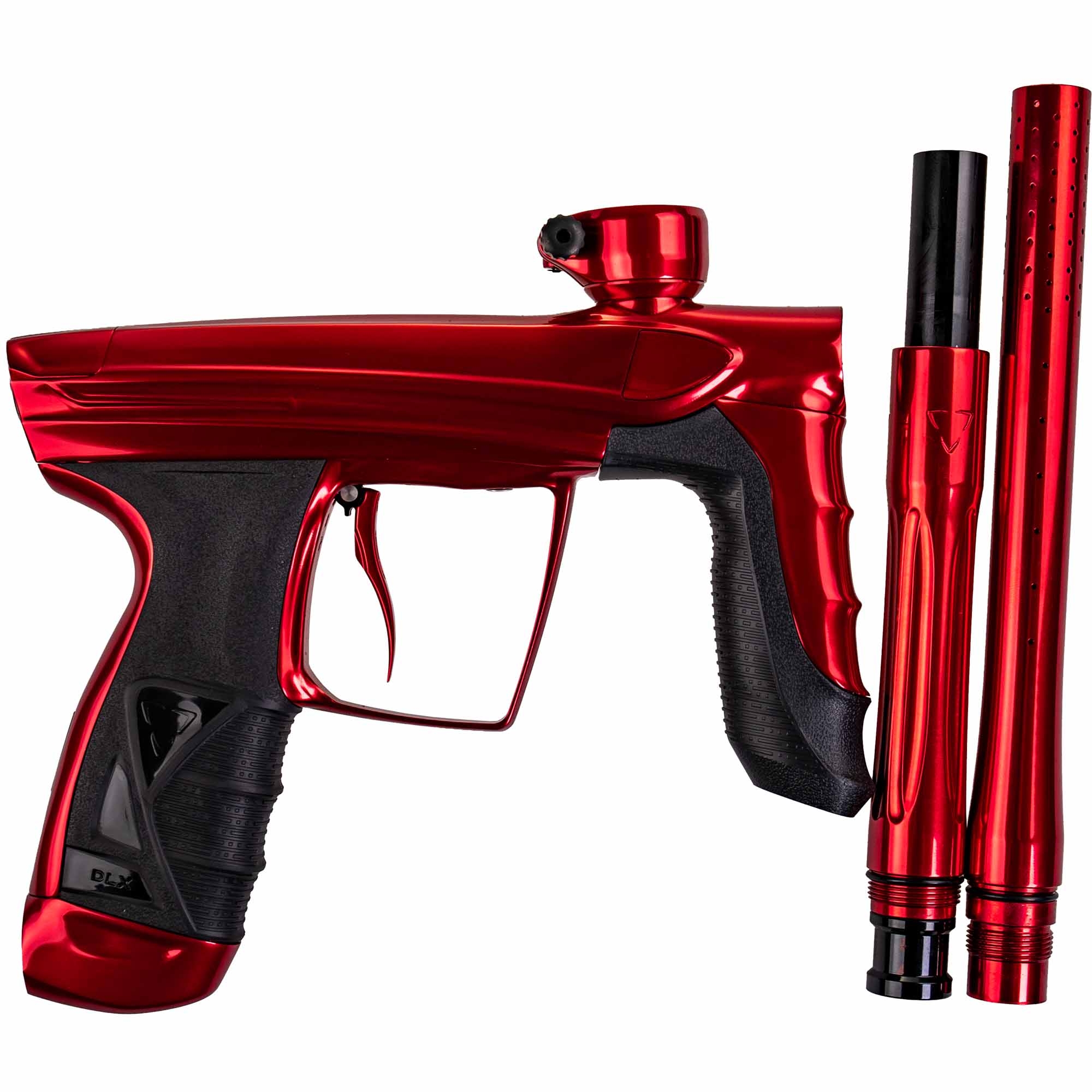 DLX Luxe® AIRE marker, polished red paintball-gewehr, rot, waffe, luft-pistole, sportausrüstung