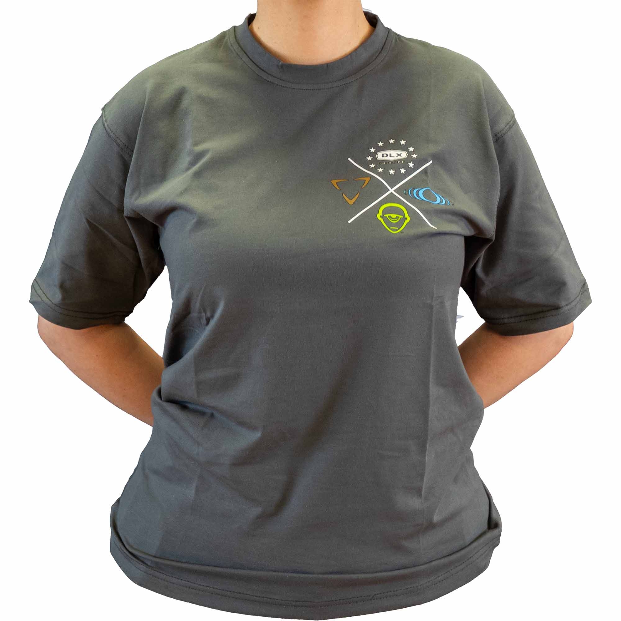 T-Shirt, Kurzarm, Graue Shirt, Logo Grafik, Unisex