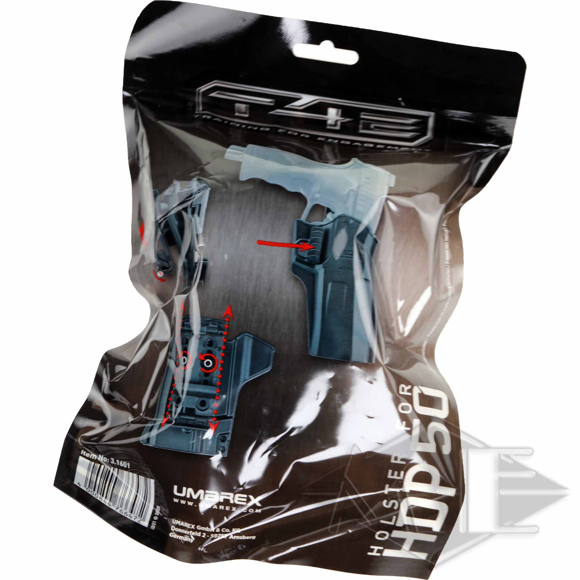 Umarex Paddle Holster for HDP 50 Umarex Paddle Holster for HDP 50