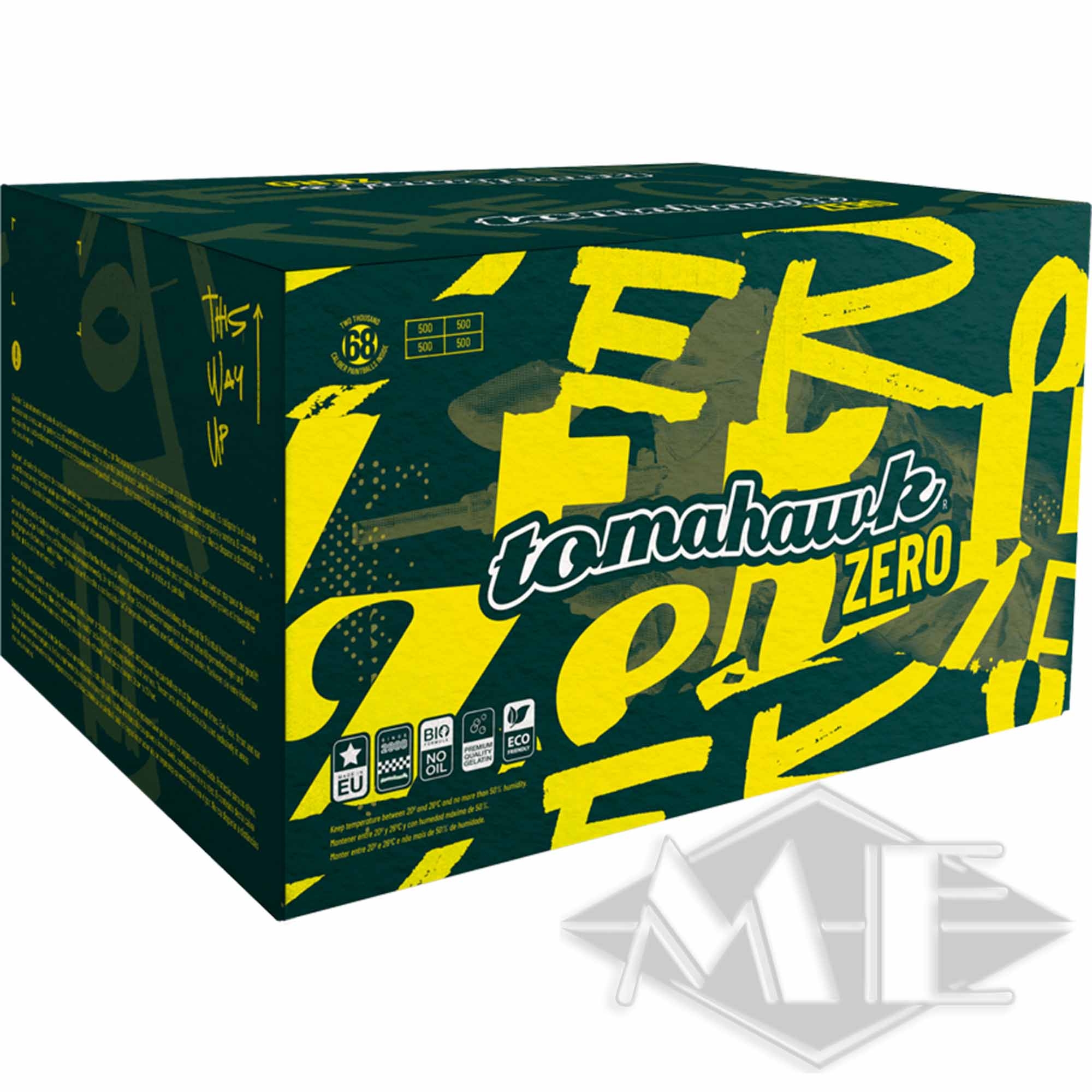 Tomahawk "Zero" paintballs, 2000 box