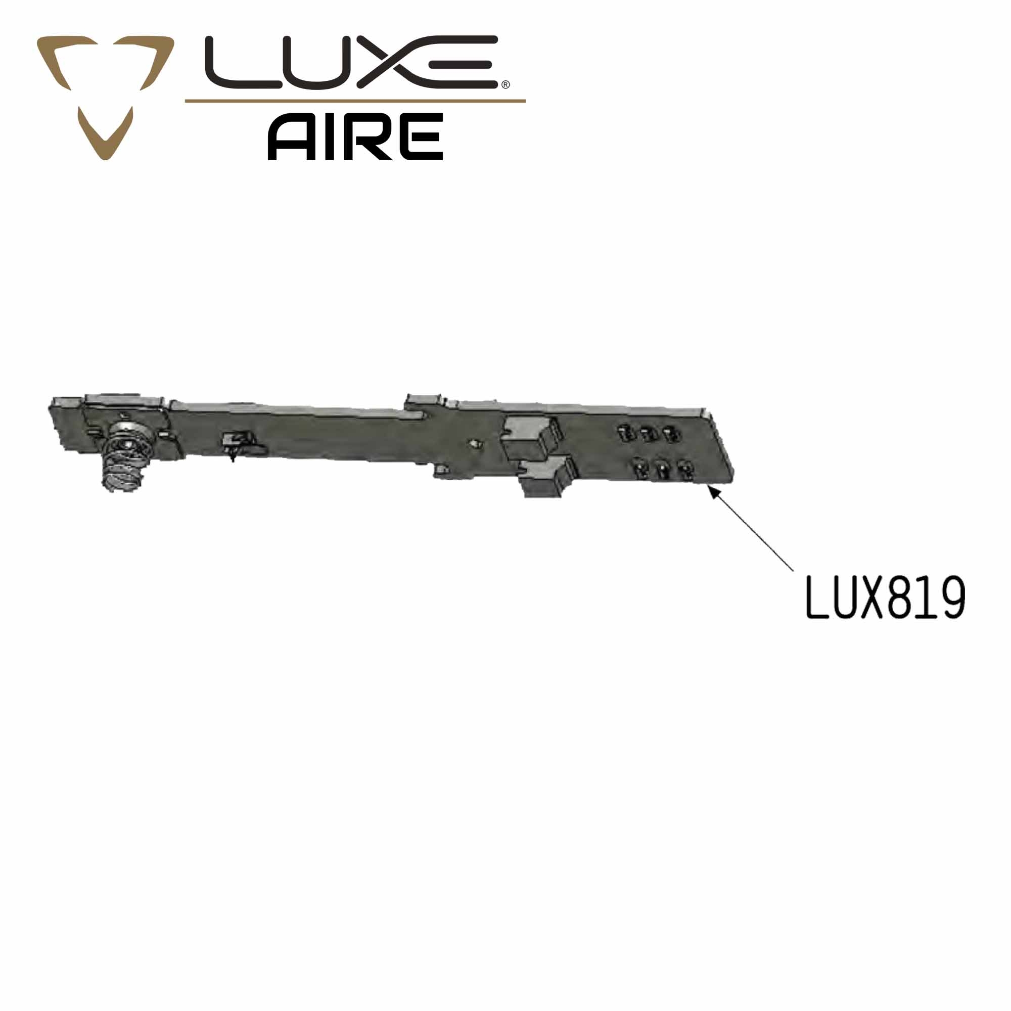 Luxe Aire, Luftdüse, Ablagehalter, Modul, LUX819