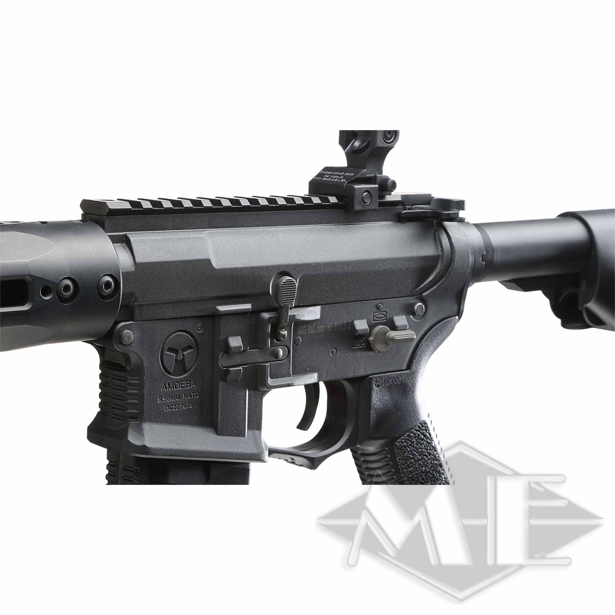 Amoeba M4 AM-009 Airsoft EFCS AEG 0,5 Joul Black