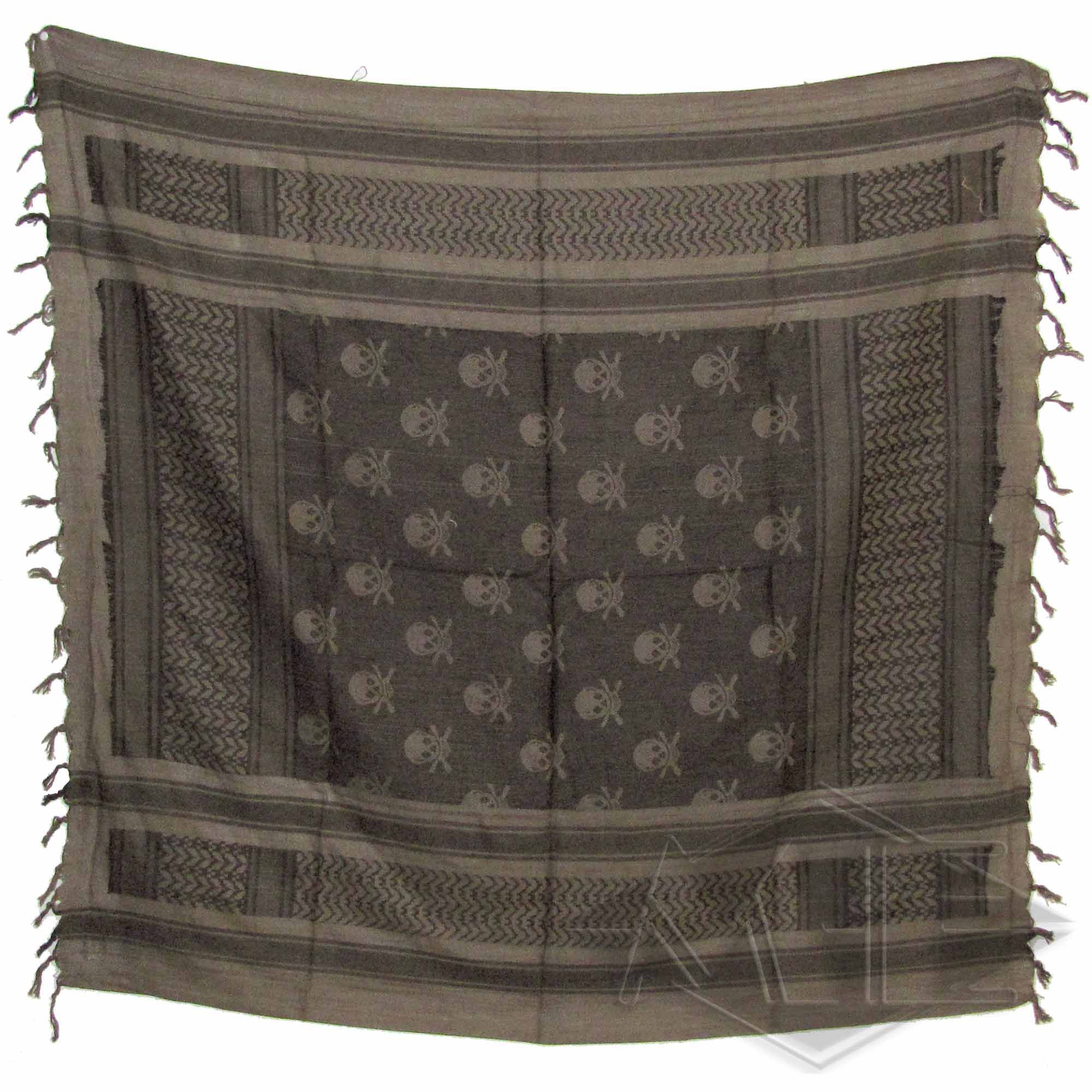 Headscarf / Kufiya / Shemag, olive