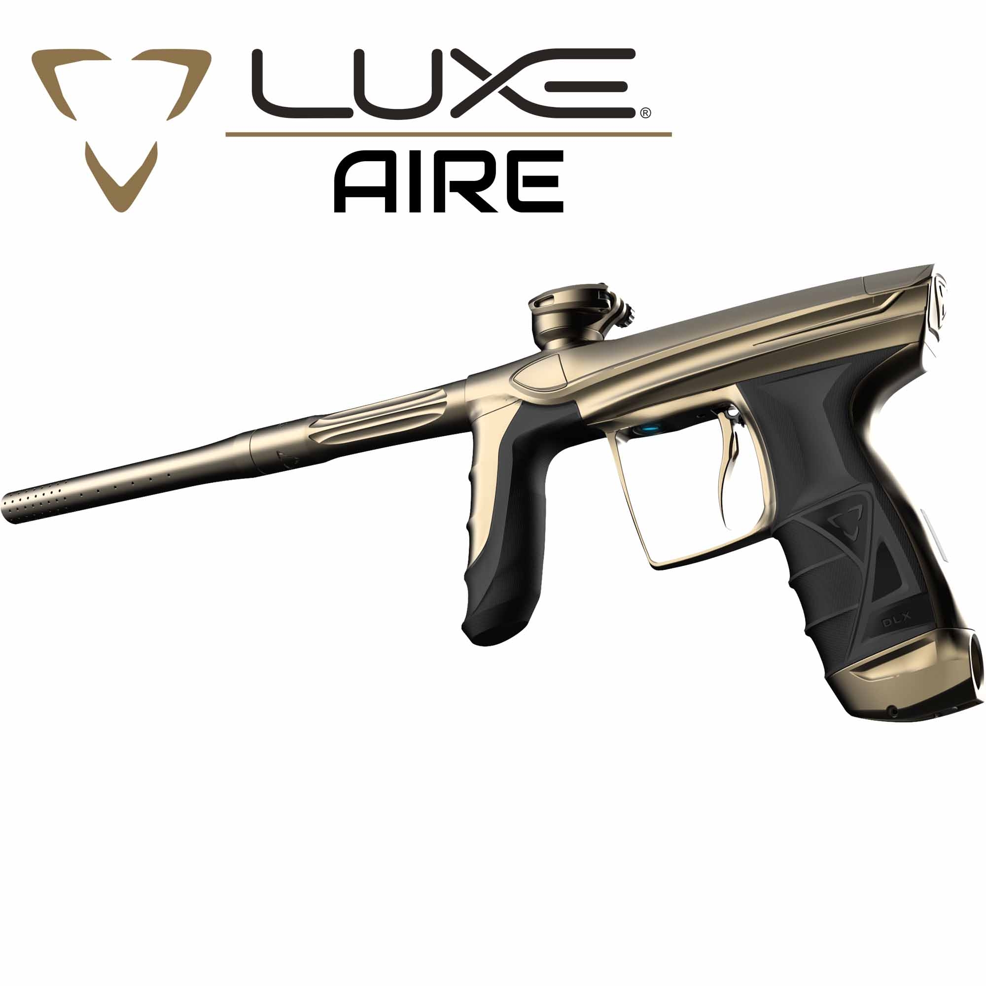 DLX Luxe® AIRE marker, polished gold Feuerwaffe, Waffe, Pistole, Gewehr, Handfeuerwaffe