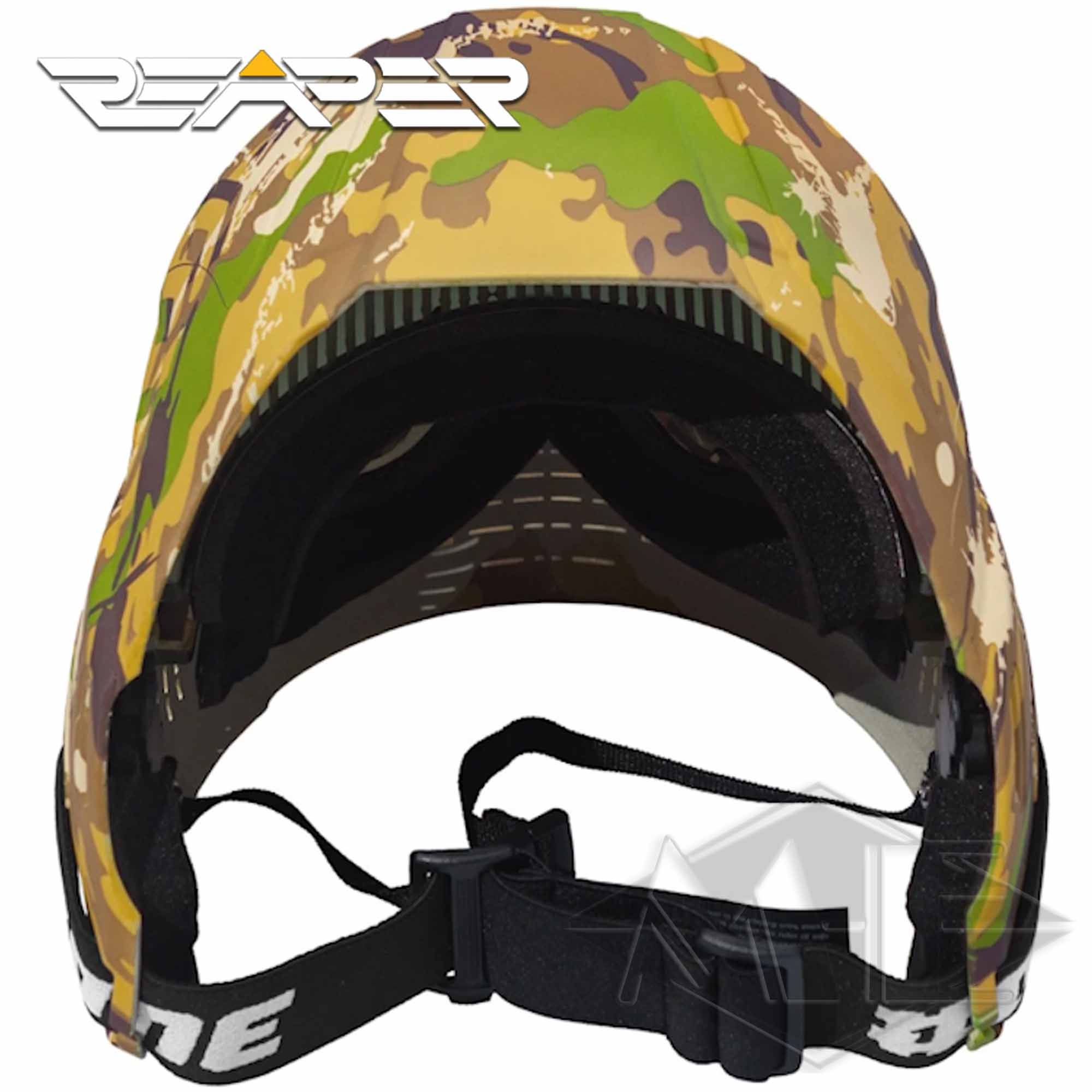 #ONE Reaper Spirit goggle thermal camo stalker Motocross-Helm, KleinesCamouflage, Gehäuse_CAMO, Helm mit Brillenschutz, Verstellbaresgurt