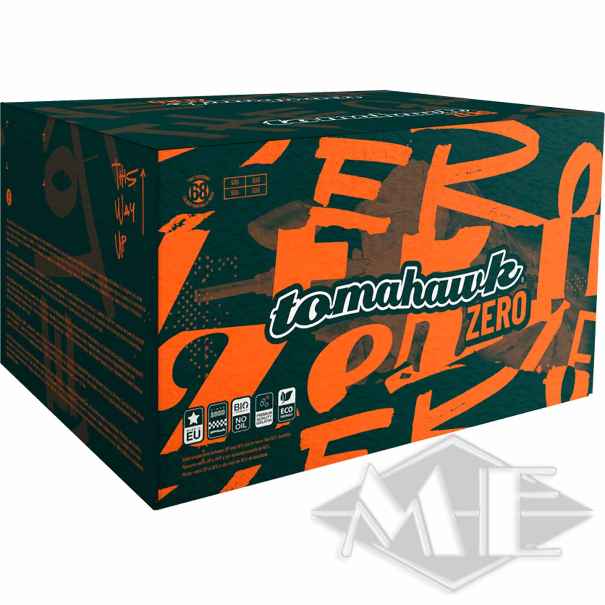 ae551868dbe23a0e6293d5b9ed7f3dcc4388a803 Tomahawk "Zero" paintballs, 2000 box