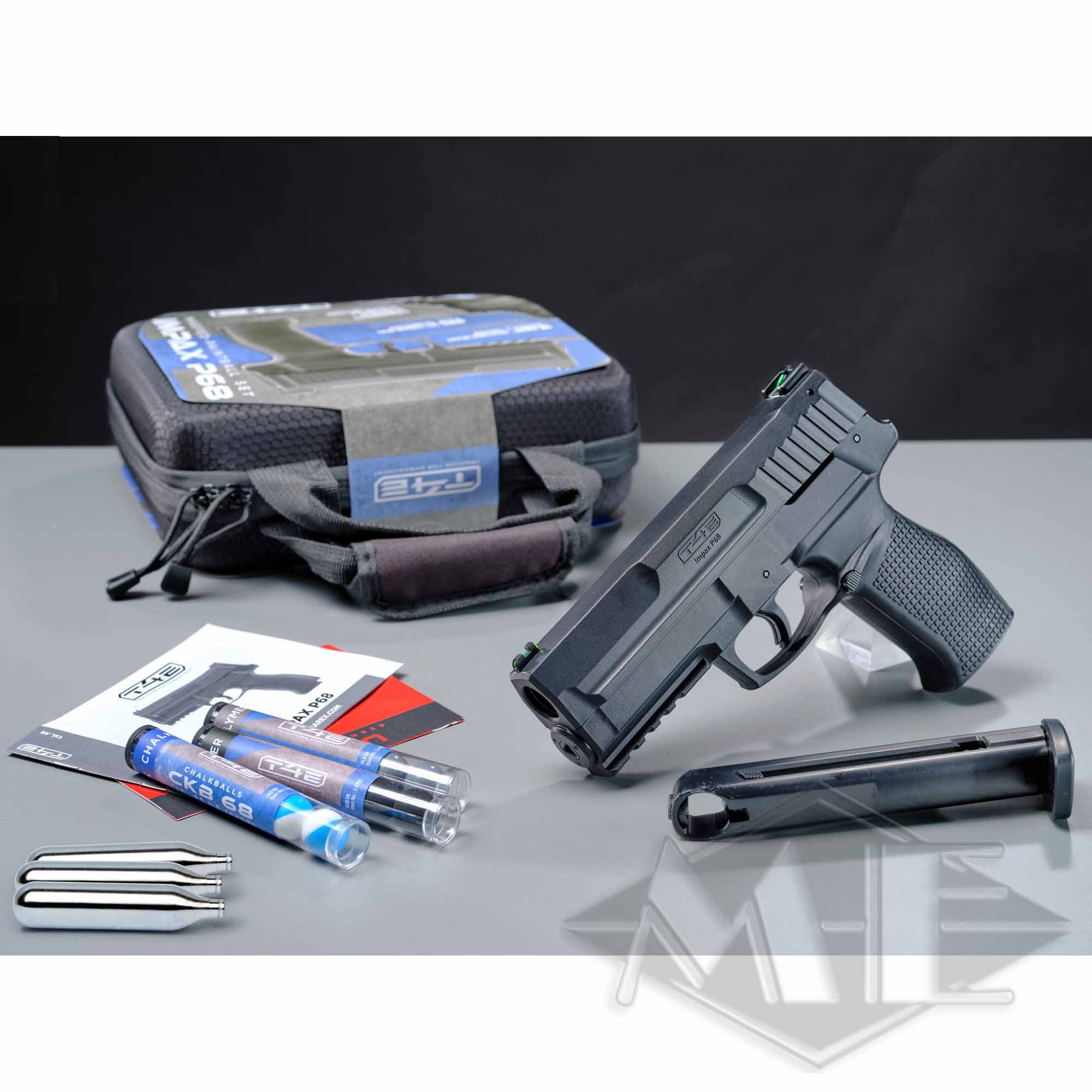 Pistol, Luftpistole, Gehäuse, Magazin, Halterung