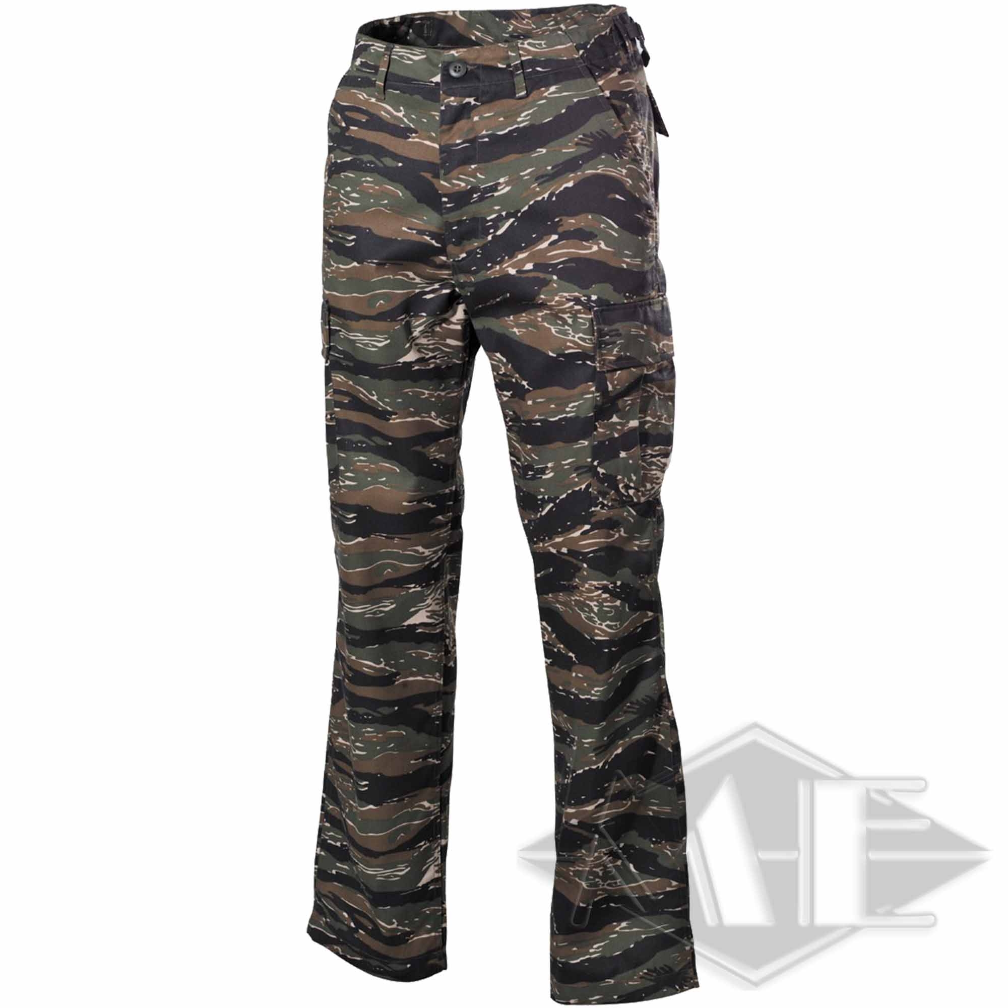 US combat trousers, BDU, tiger stripe Tarnhose, Camouflage, Military pants, Cargo pants, Camouflage pattern