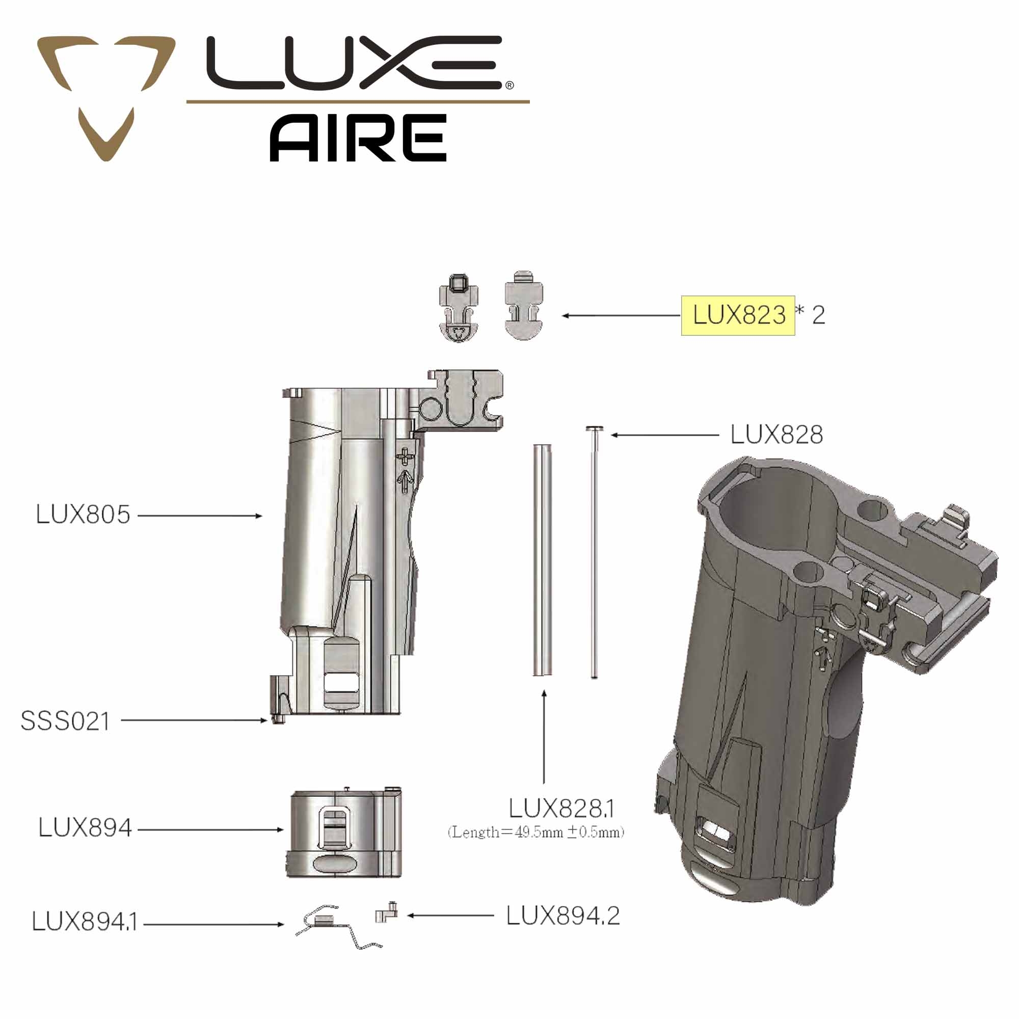 luft?, LUXE AIRE, w examples