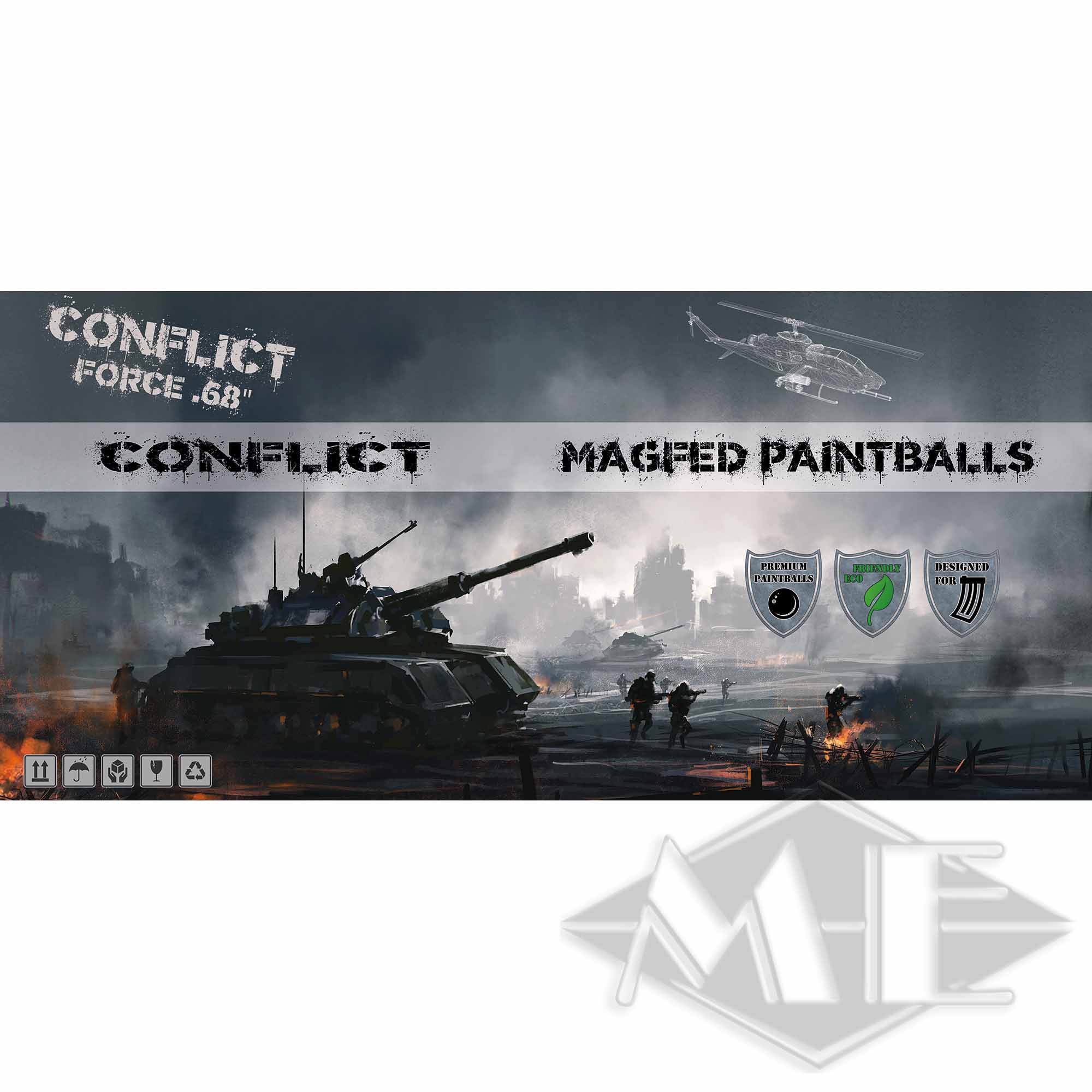 Big Banner "Conflict Force" 292 x 139cm Big Banner "Conflict Force" 292 x 139cm