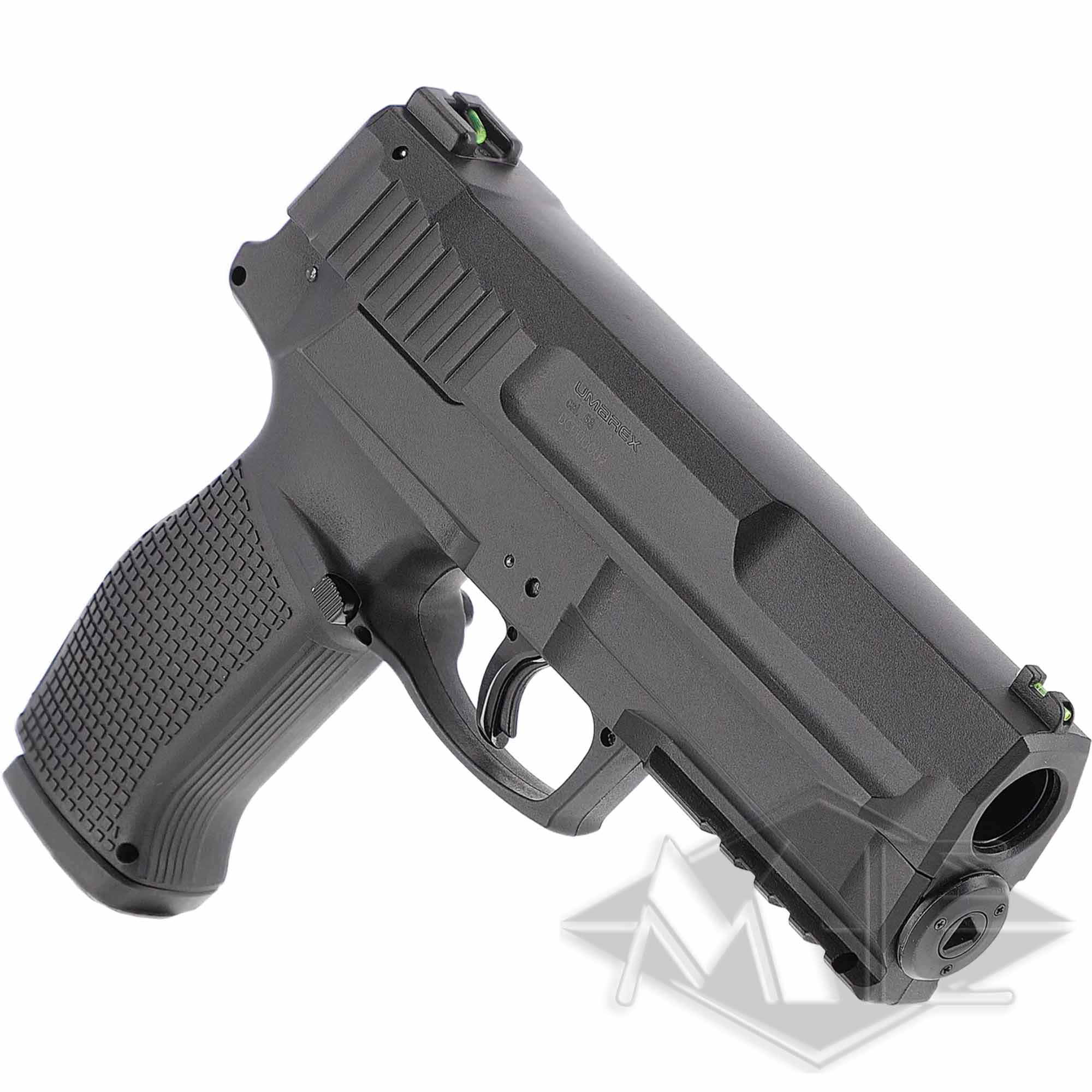 Pistol, Handgun, Halbautomatisch, Schwarz, Glänzende Oberfläche
