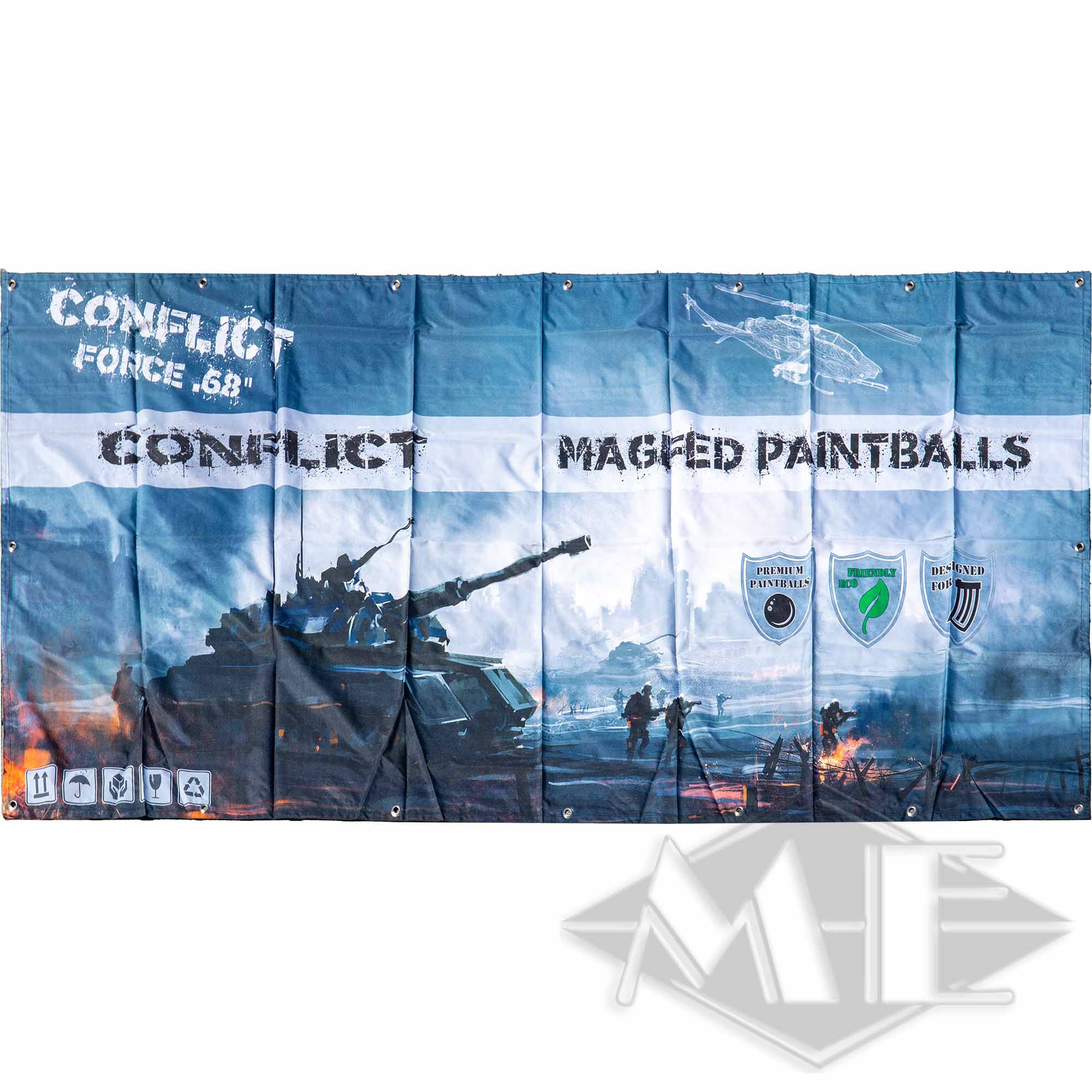 Big Banner "Conflict Force" 292 x 139cm Big Banner "Conflict Force" 292 x 139cm