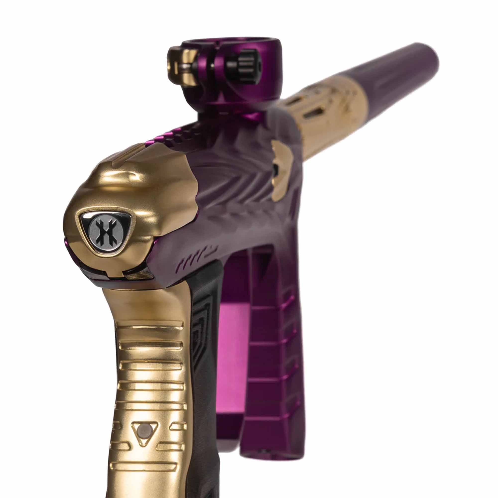 HK Army DLX Luxe® IDOL "SHREDDER" marker, purple/gold