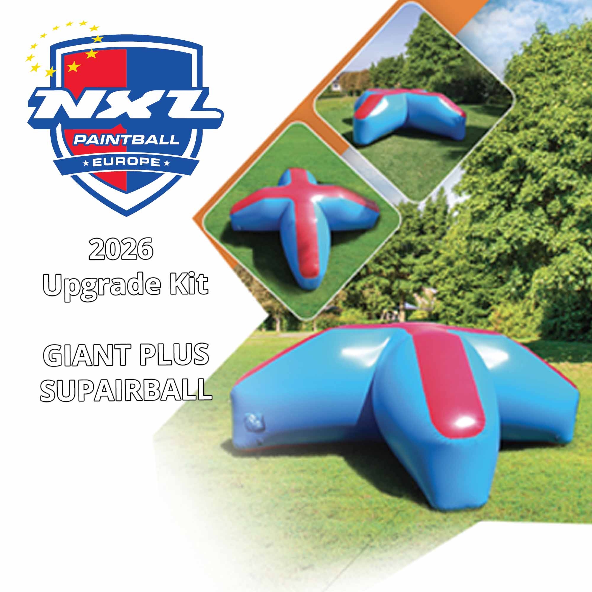 Supairball NXL Upgrade Kit 2026 "Giant Plus" Aufblasbar