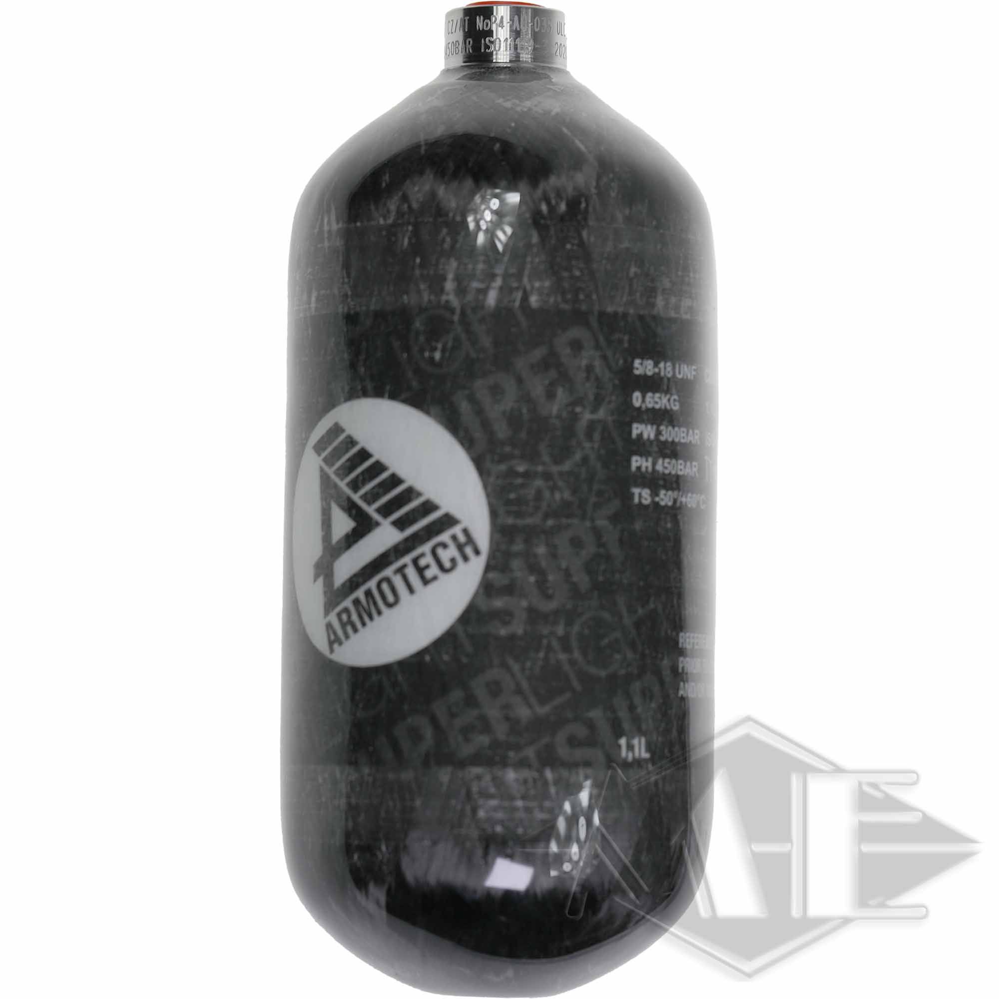 1.1 liter composite bottle "Armotech" SupraLite, Pi, 4500psi 1.1 liter composite bottle "Armotech" SupraLite, Pi, 4500psi