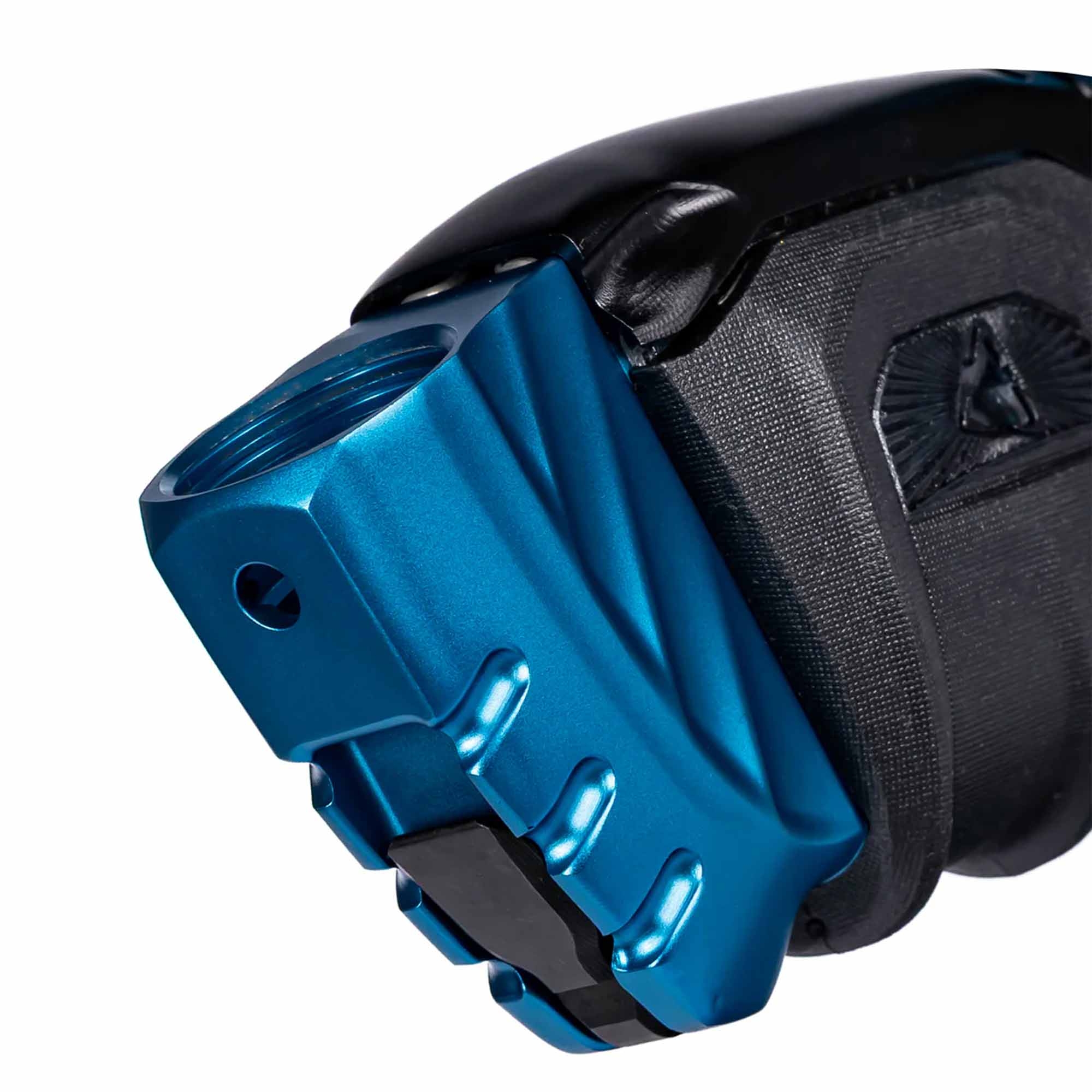 HK Army DLX Luxe® IDOL "SHREDDER" marker, teal/black Helme