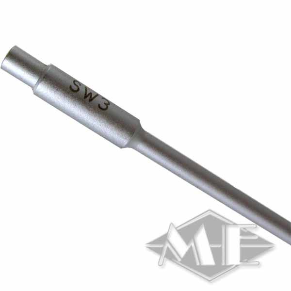 Wera socket wrench Kraftform Micro, 3mm Wera socket wrench Kraftform Micro, 3mm