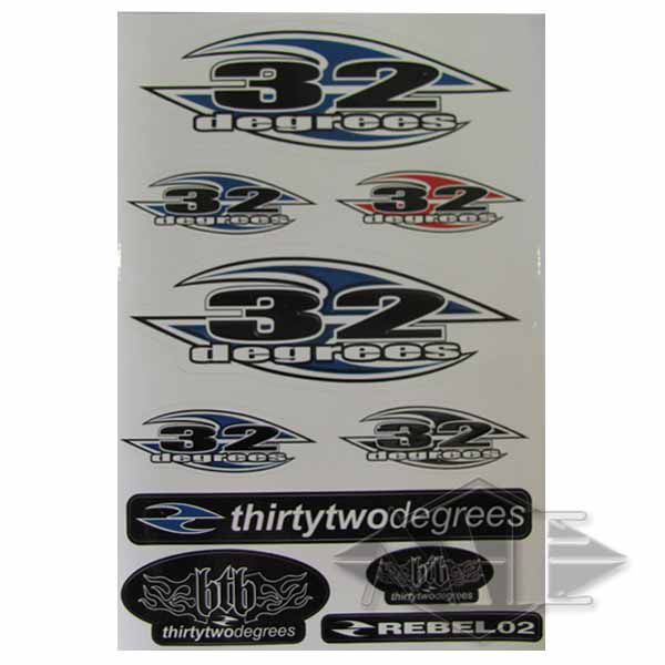 32degrees sticker sheet 32degrees sticker sheet